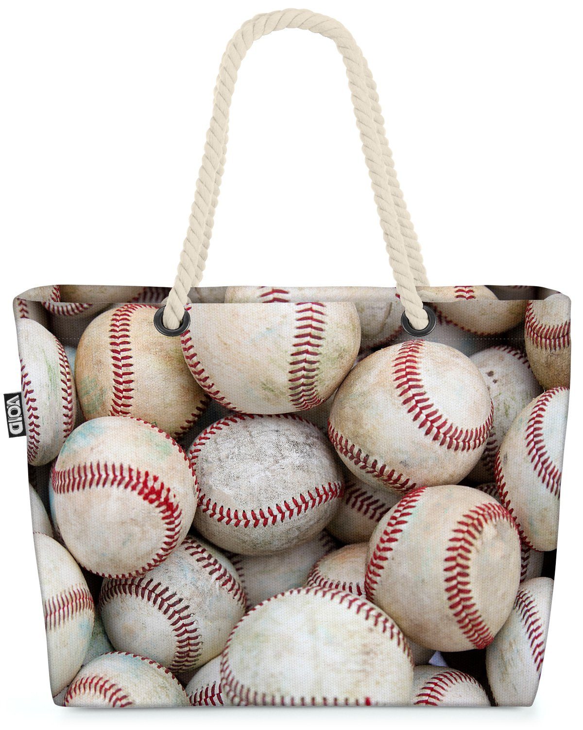 VOID Strandtasche (1-tlg), Baseball Sport Spiel Baseball Sport Spiel Amerika Schläger Baseballsc
