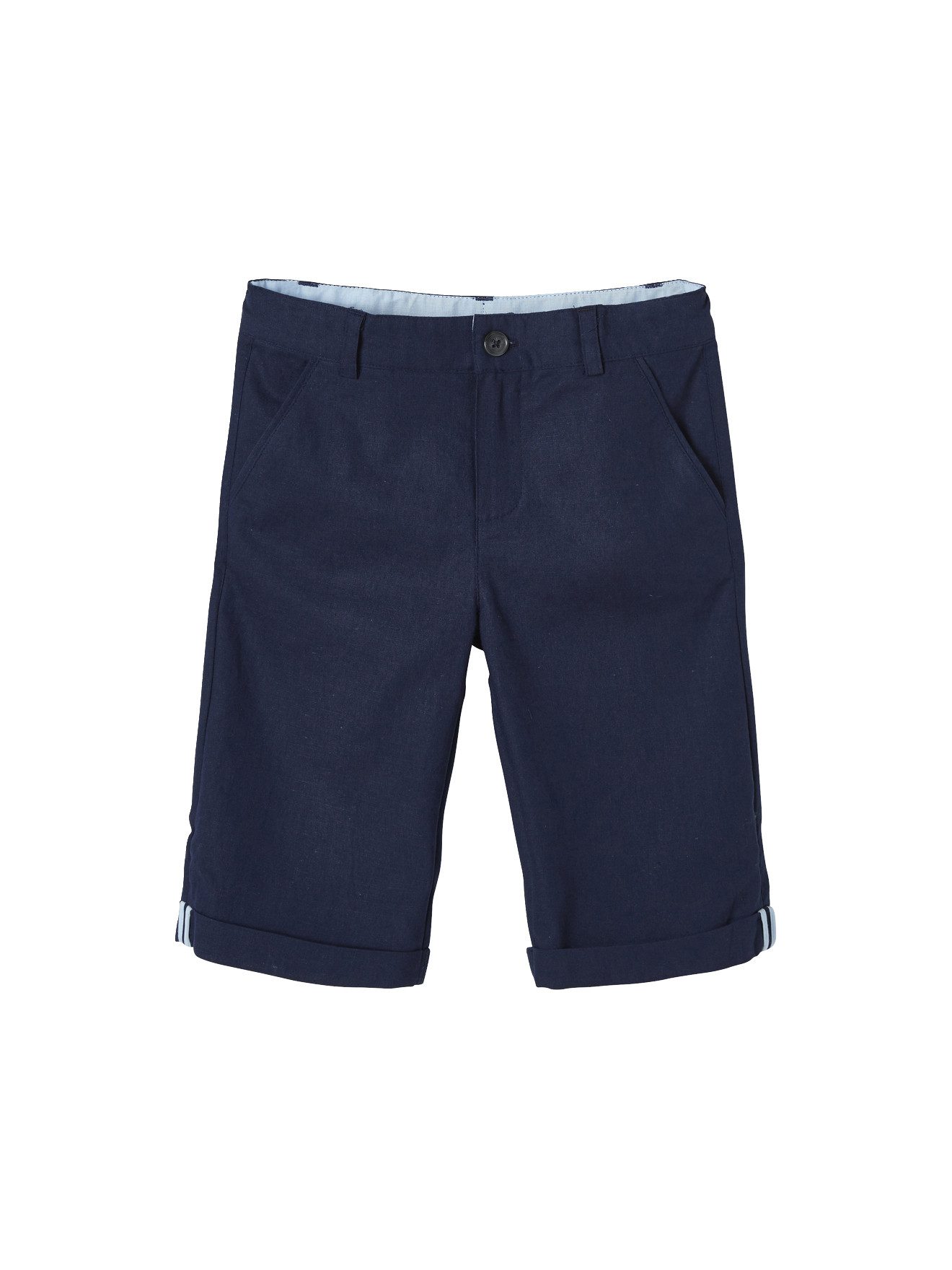 vertbaudet Shorts Festliche Jungen Shorts Bundweite verstellbar