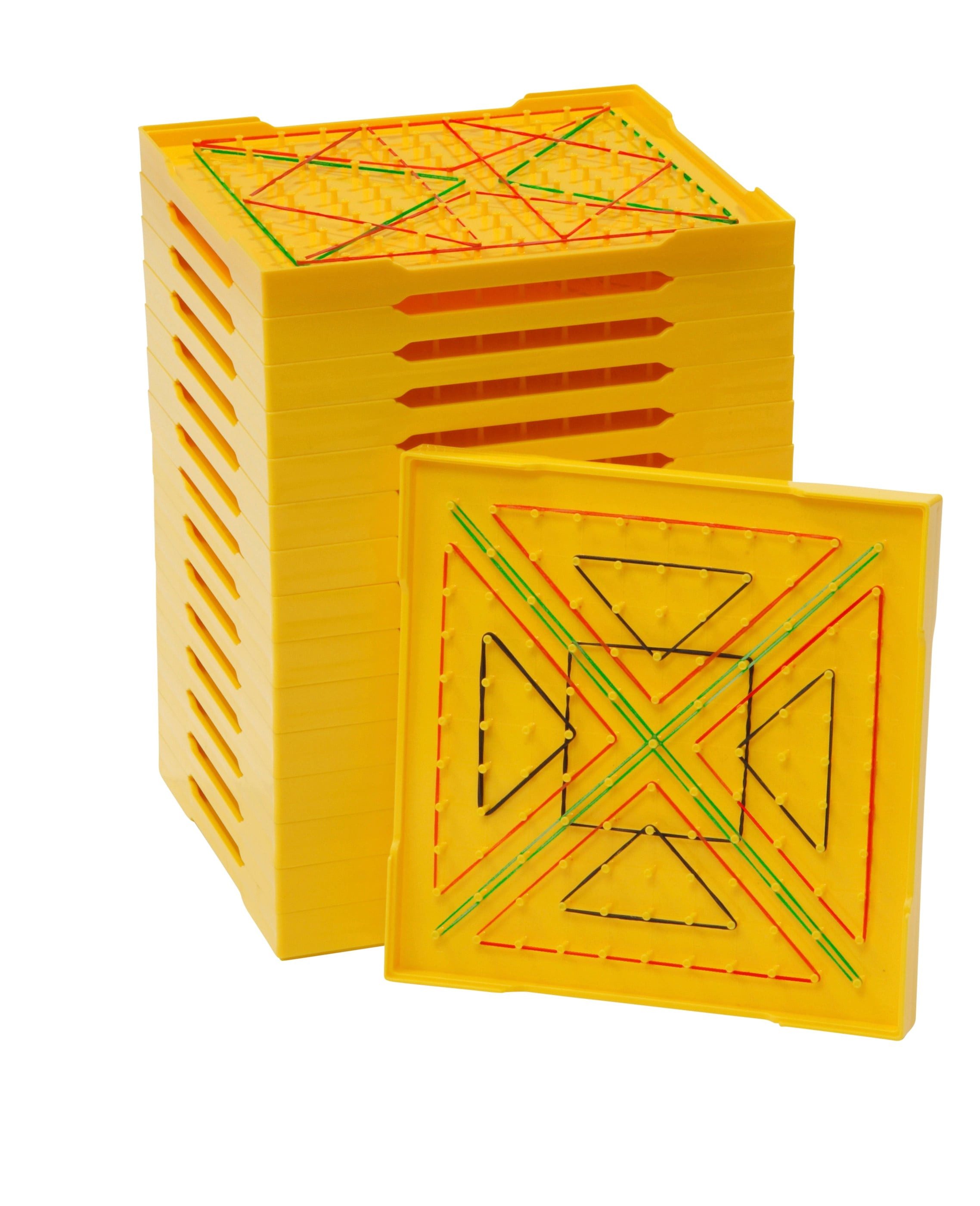 Betzold Lernspielzeug Stapelbares Geometriebrett