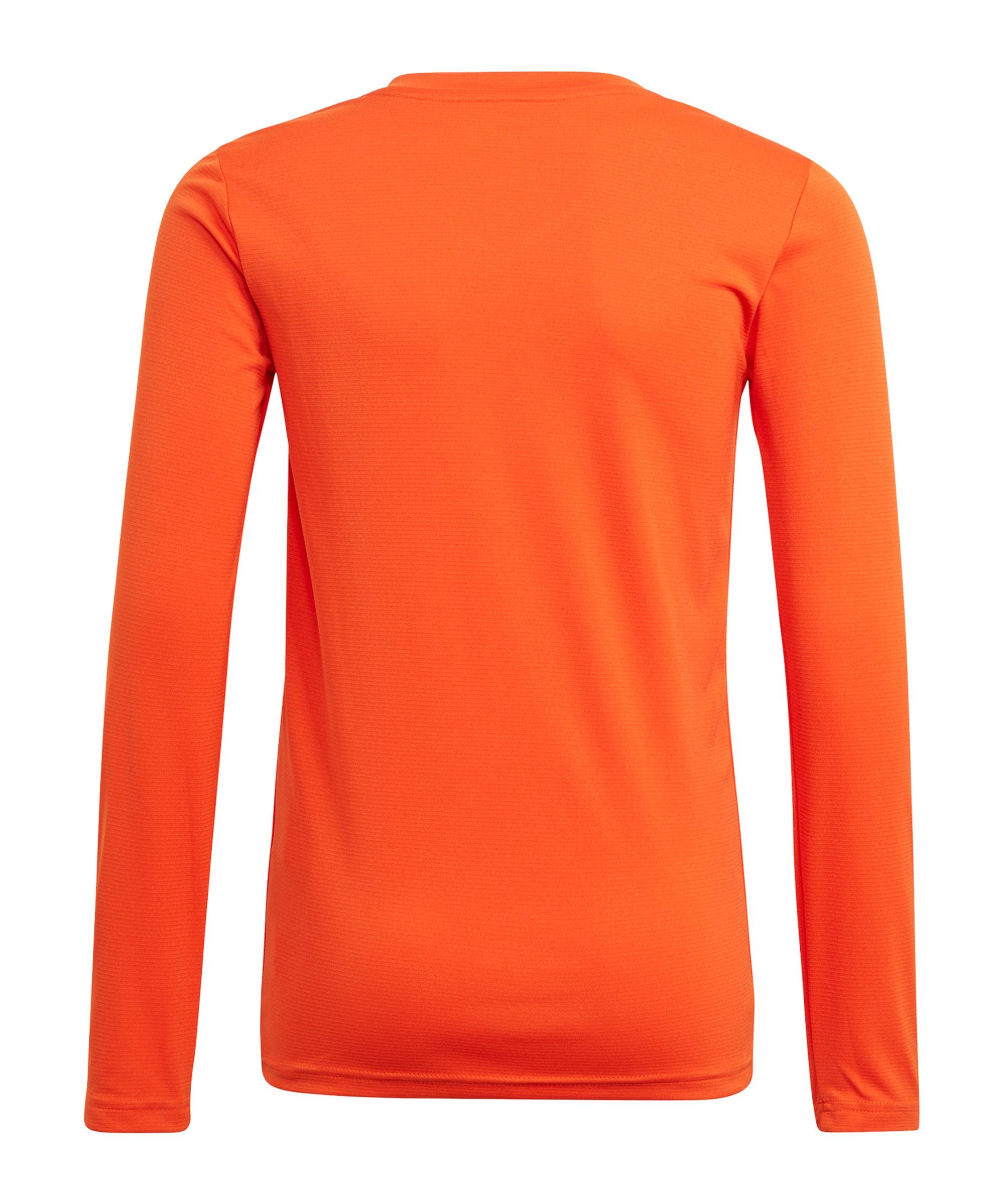 adidas Performance Funktionsshirt Dunkel Base Team langarm default Top orange Kids
