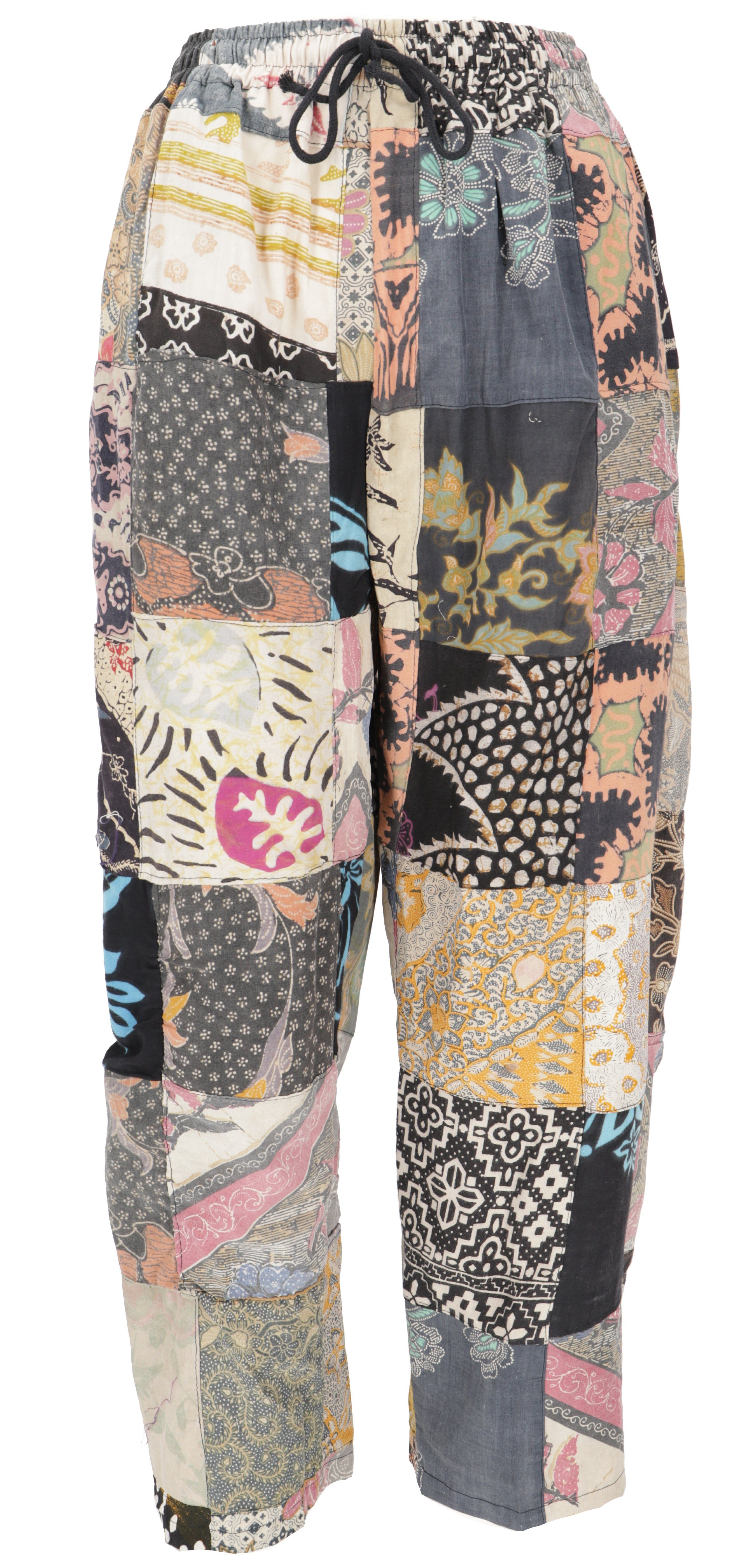 Guru-Shop Relaxhose Unikat upcyceling Patchwork Hose günstig online kaufen