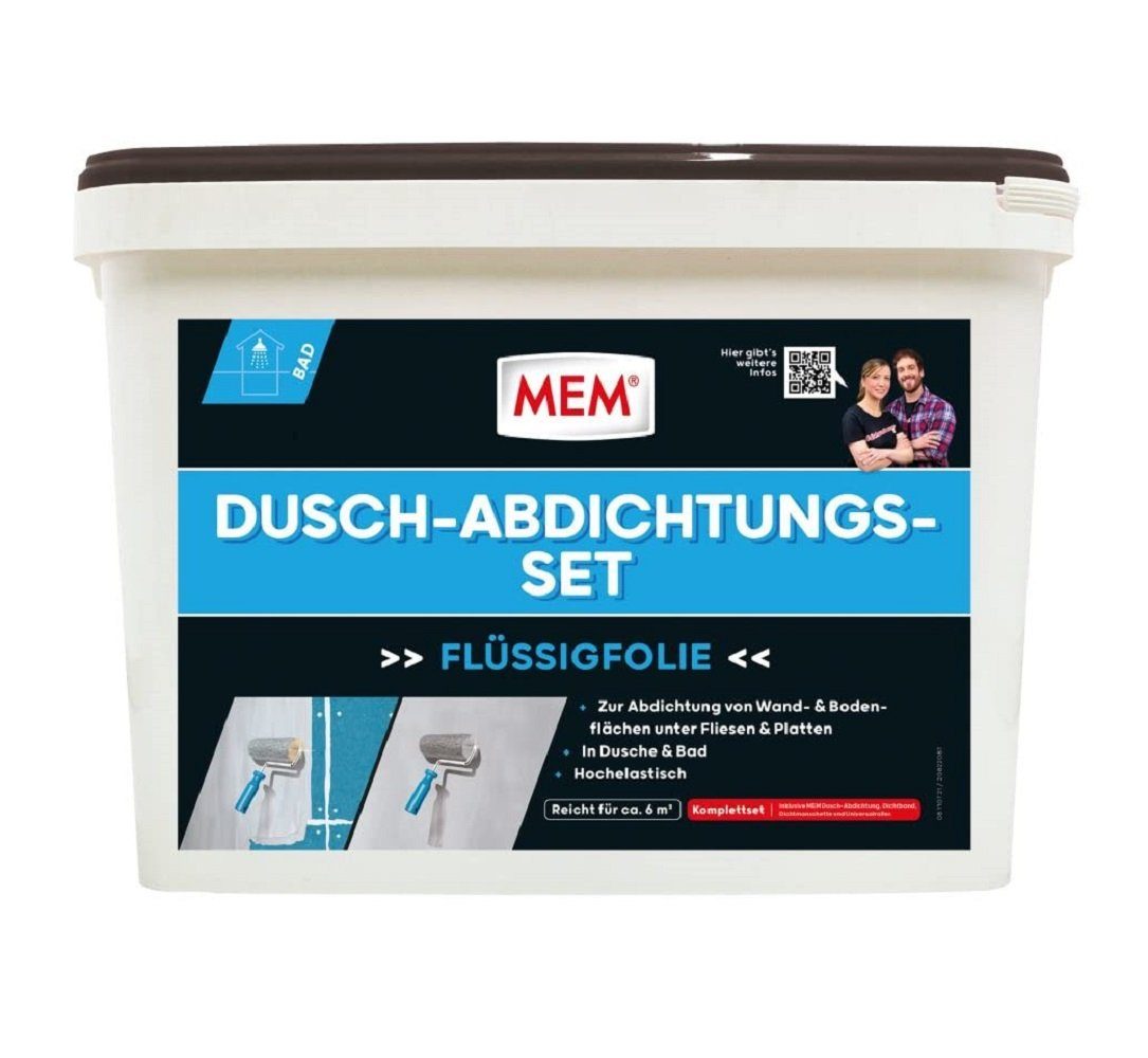 MEM Bauchemie Dichtungsband MEM Dusch Abdichtung Set 9Kg