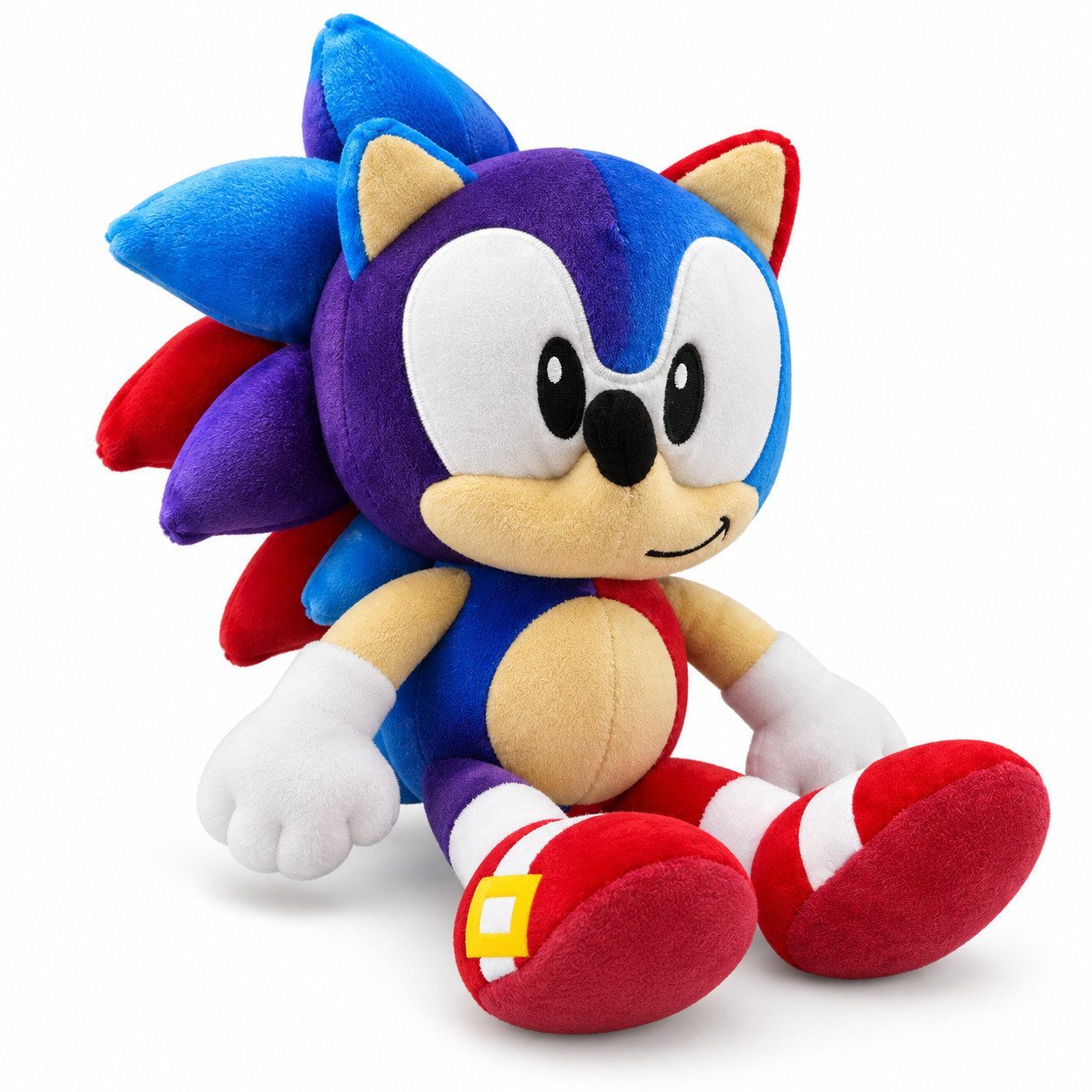 Sonic SEGA Kuscheltier Sonic The Hedgehog SEGA 30 cm Sonic Kuscheltier Rainbow blau (1-St), Super weicher Plüsch Stofftier Kuscheltier für Kinder zum spielen