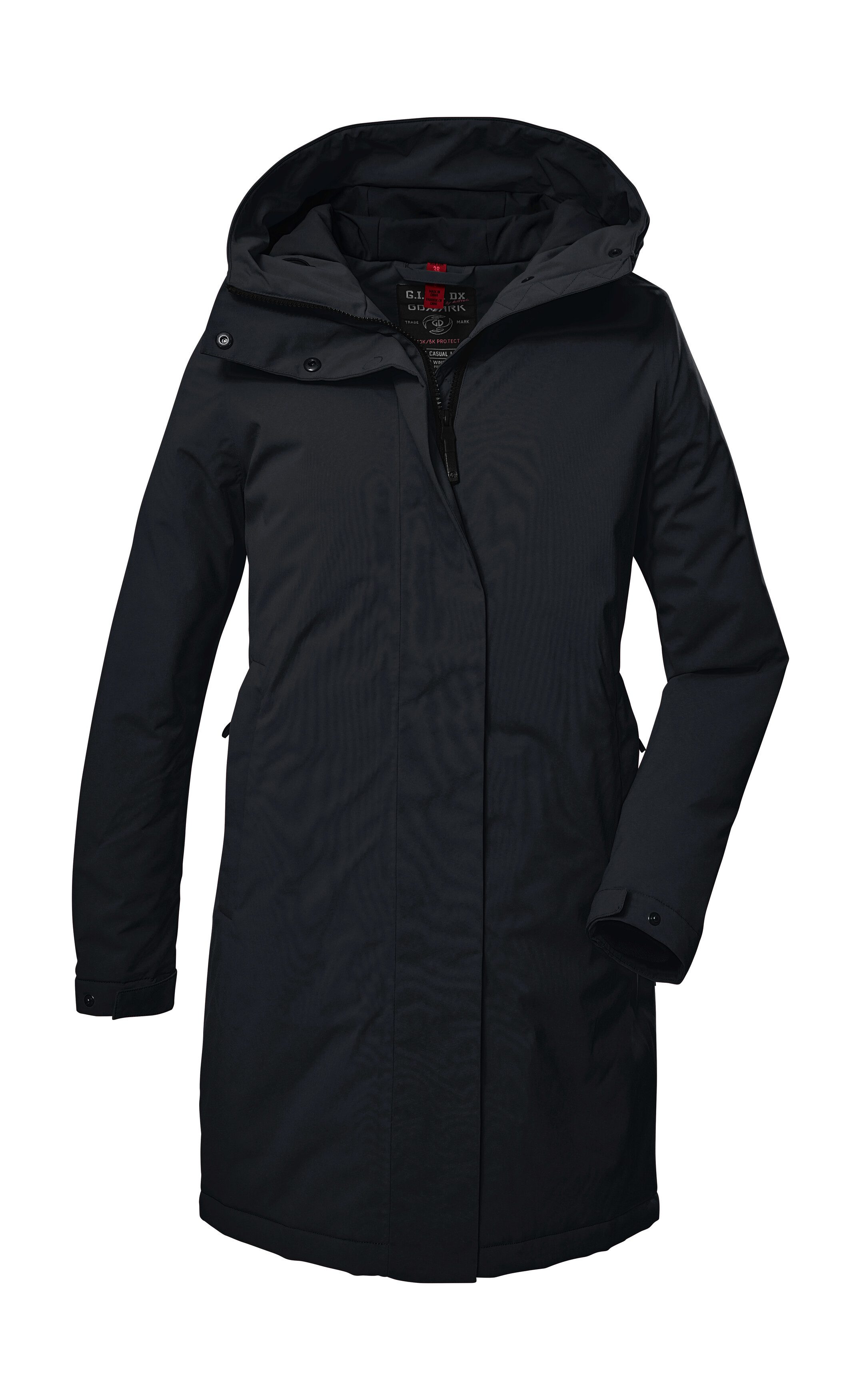 G.I.G.A. DX Parka Décontractée En Polaire Avec Capuche Pour Femme - Chaude Et Résistante Au Vent