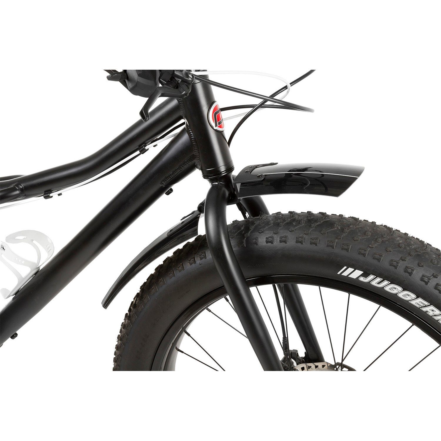 M-Wave Schutzblech Mud Max Fat (vorne, im Set oder einzeln), Schutzblech 24 - 29 Zoll mit Reflektorhalter Spritzschutz Fahrrad