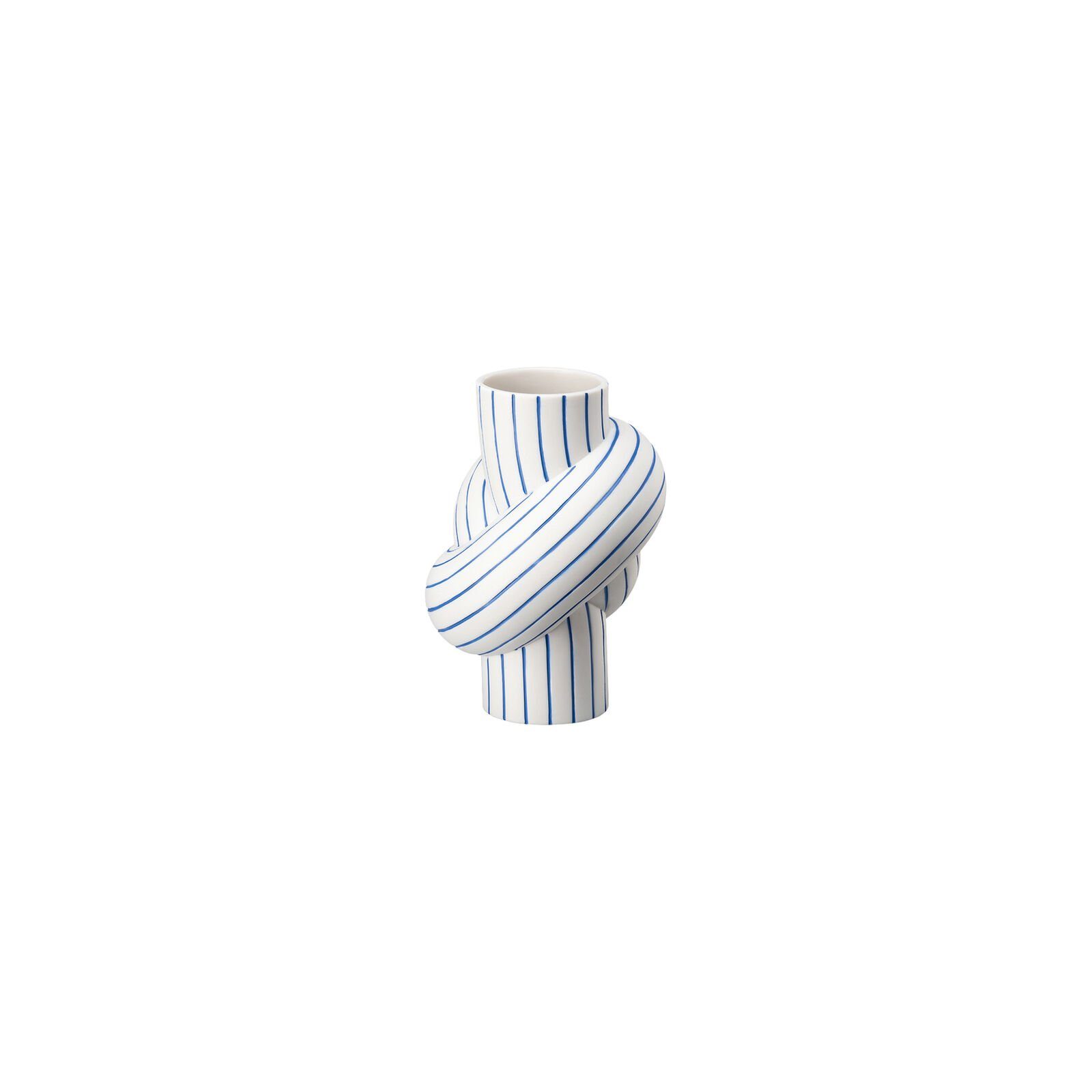 Streifen modern 12 Porzellan Apple (1 cm blau St) Node Vase Dekovase Rosenthal Stripes