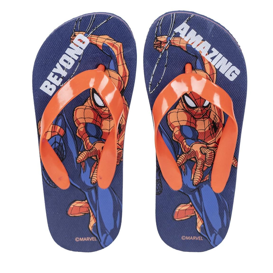 MARVEL Marvel Spiderman Zehentrenner Flip Flops Sandalen Gr. 26-33 Zehentrenner