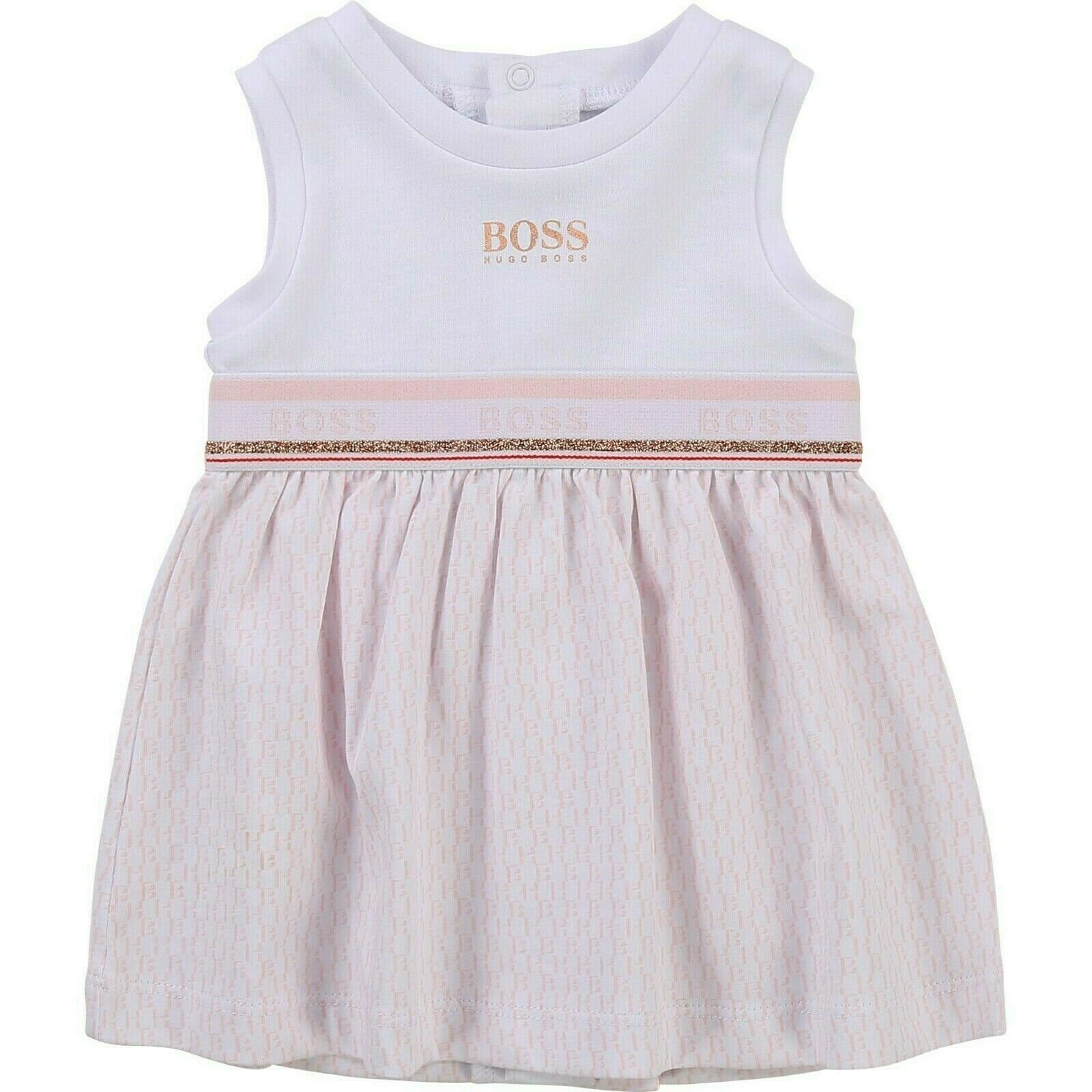 BOSS Jerseykleid Hugo Boss Kleid rosa Baby