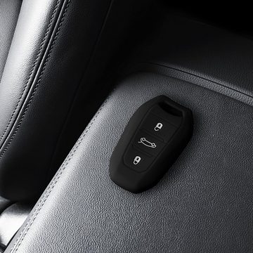 kwmobile Schlüsseltasche Autoschlüssel Silikon Hülle für Opel (1-tlg), Schlüsselhülle Schlüssel Case Cover