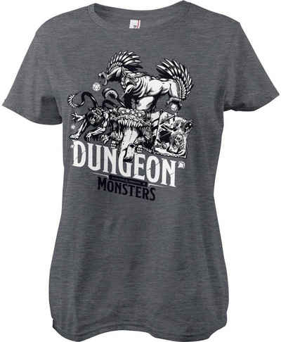 DUNGEONS & DRAGONS T-Shirt D&D Dungeon Monsters Girly Tee