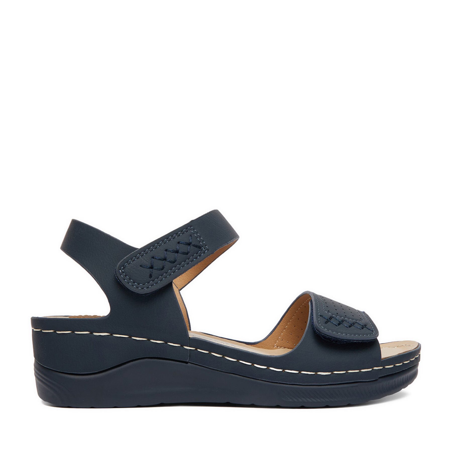 Go Soft Go Soft Damen-Sandalen in Marineblau Sandale