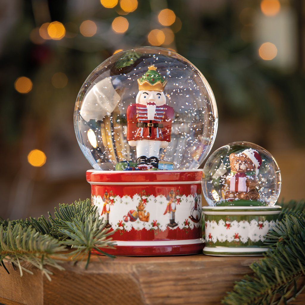 Villeroy & Boch Dekofigur Christmas Toys Schneekugel groß, Nussknacker (1 St)