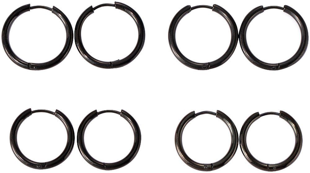 Creolen-Set Multipack Schmuck Geschenk Ohrschmuck Ohrringe