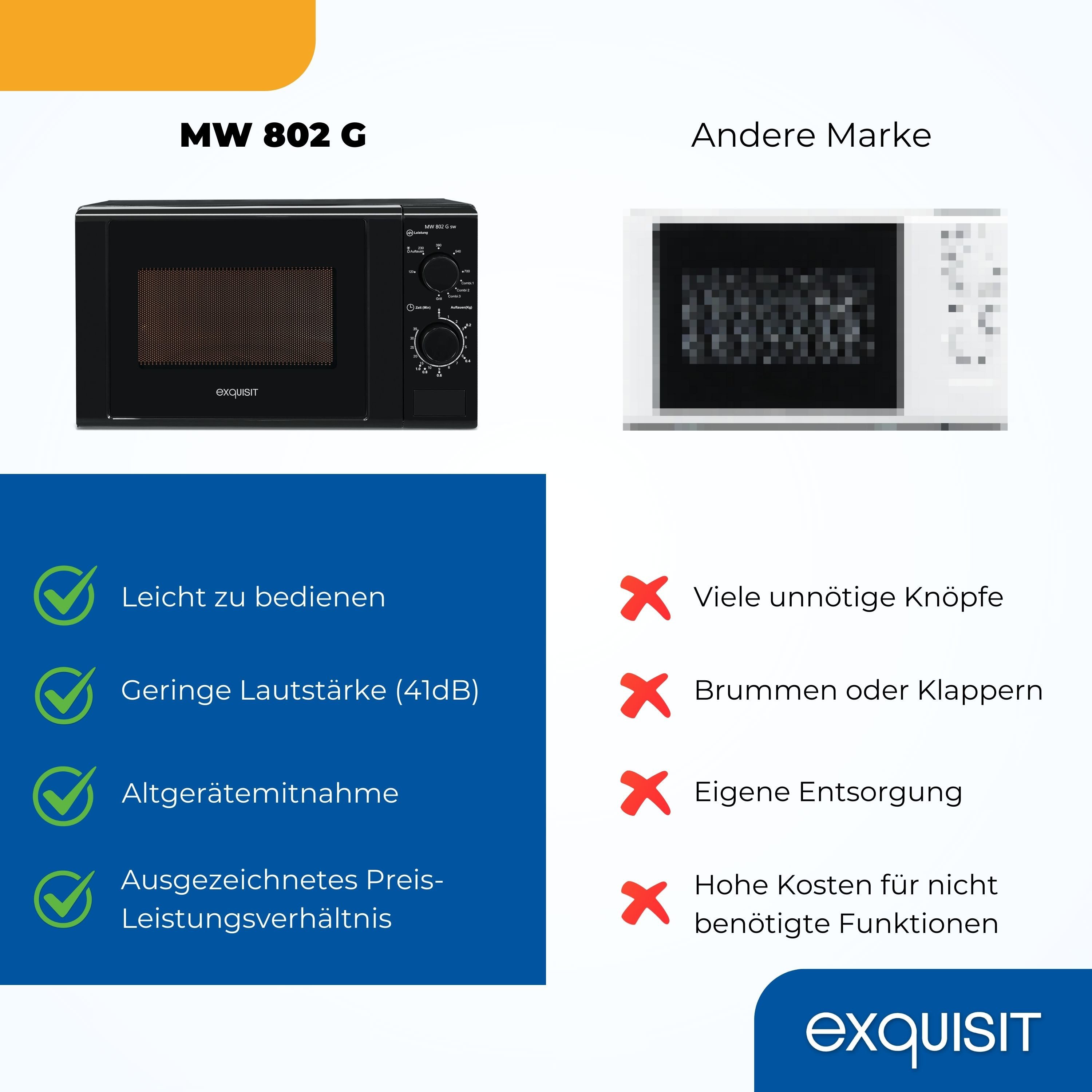 Exquisit MW 802 - Bild 4