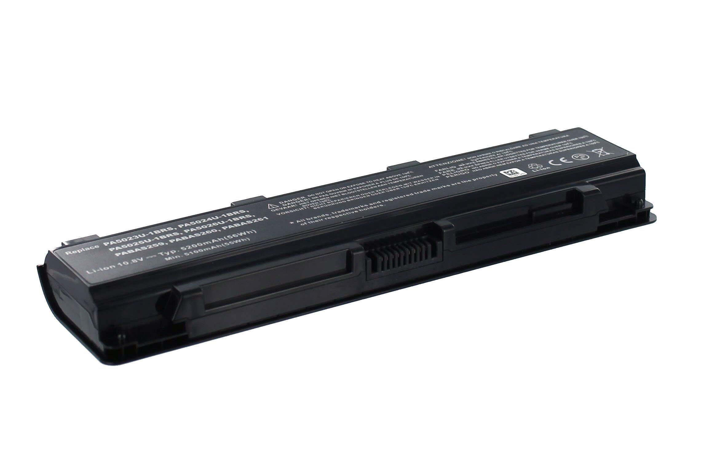 MobiloTec Akku kompatibel mit Toshiba Satellite C75-A-146 Akku Akku 4400 mAh (1 St)