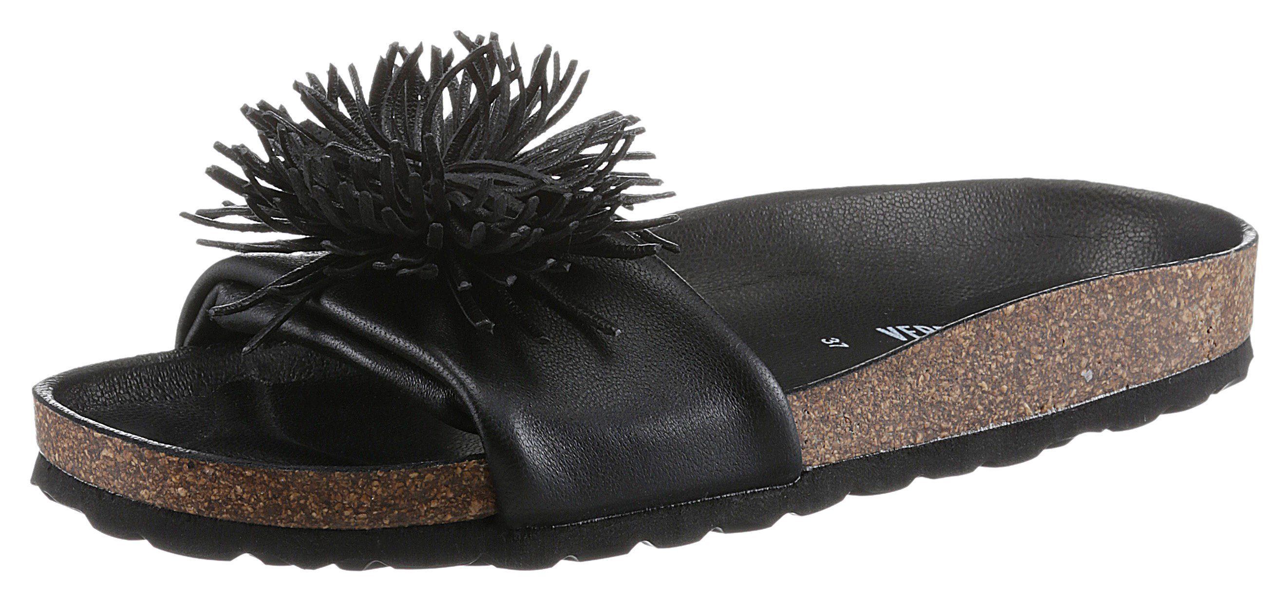 VERBENAS Reina Ecobrush Pantolette, Sommerschuh, Schlappen, günstig online kaufen
