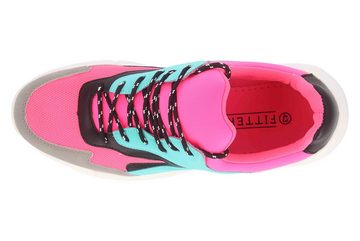 Fitters Footwear 2.739701 Grey/Pink Sneaker