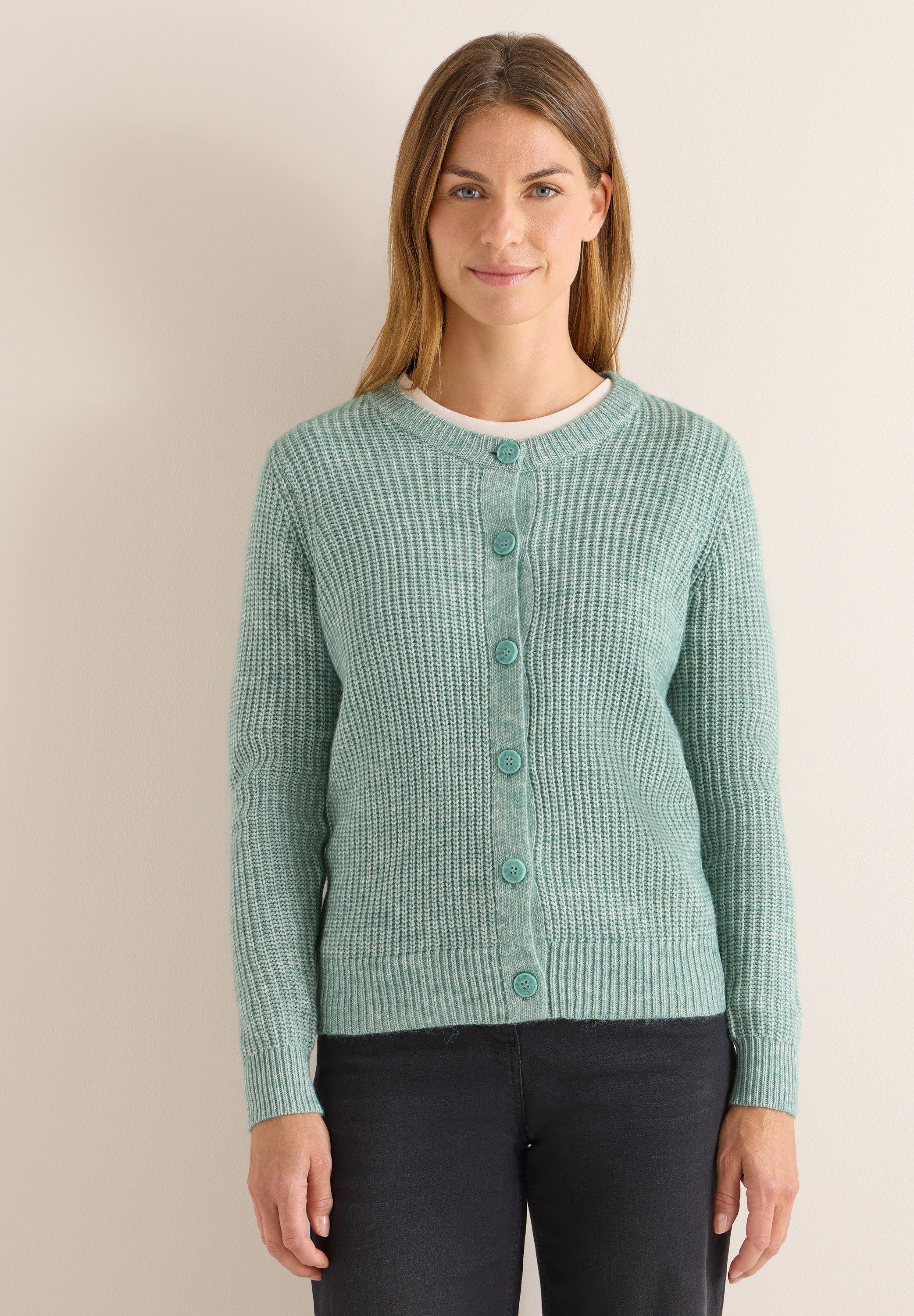 CECIL Cardigan im soften Baumwoll-Mix