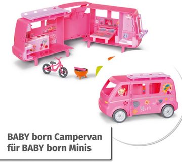Baby Born Minipuppe Baby born® Minis Campervan, inklusive Baby born® Mini Puppe
