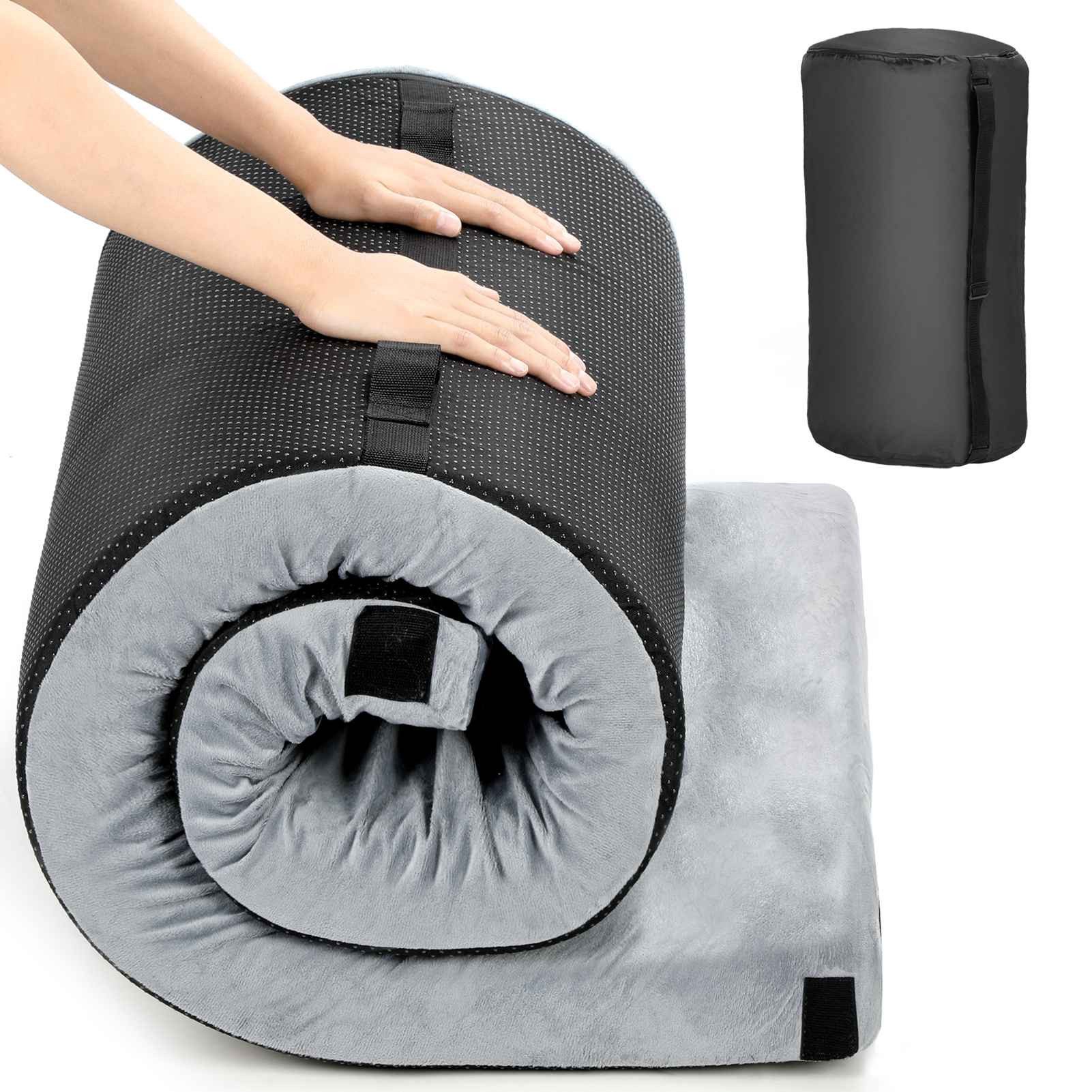 cocosity Isomatte Memory Foam Campingmatratze für Autozelt mit abnehmbarer Reisetasche, Multifunktionale faltbare Matratze, tragbare dicke Bodenschlafmatte