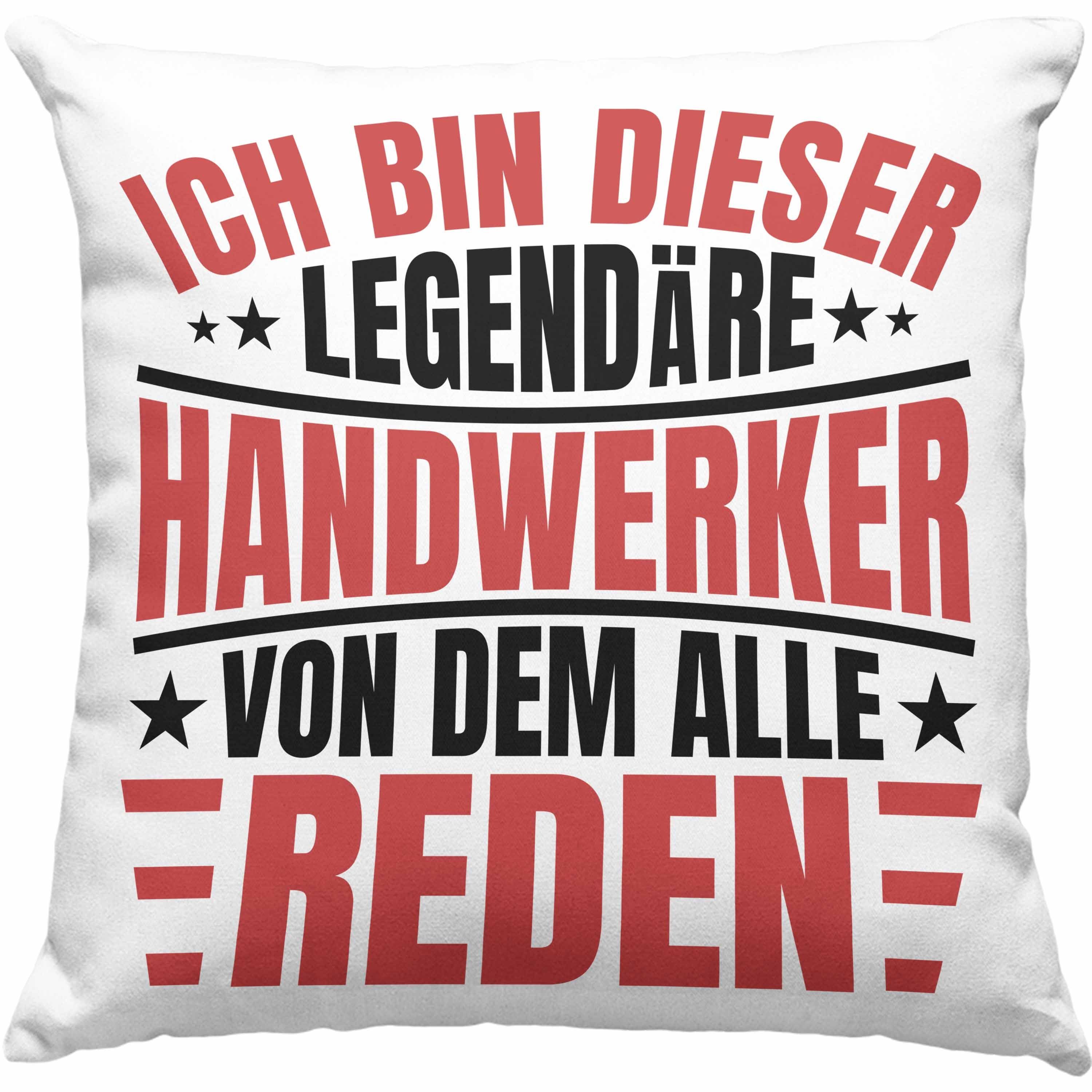 Trendation Dekokissen Trendation Handwerker Spruch Geschenk Kissen
