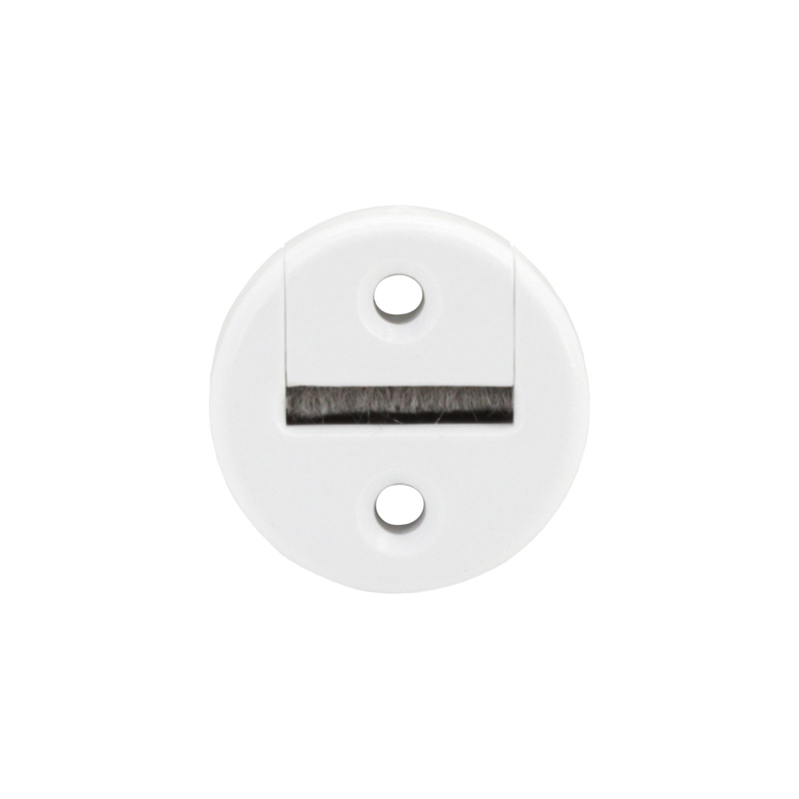 Selve Rollladen-Gurtführung 23 mm rund mit Bürste, Aufputz-Montage, für max. 2,30 cm Gurtbreite, 1-St., mit Bürstendichtung, ideal für Sanierungsarbeiten