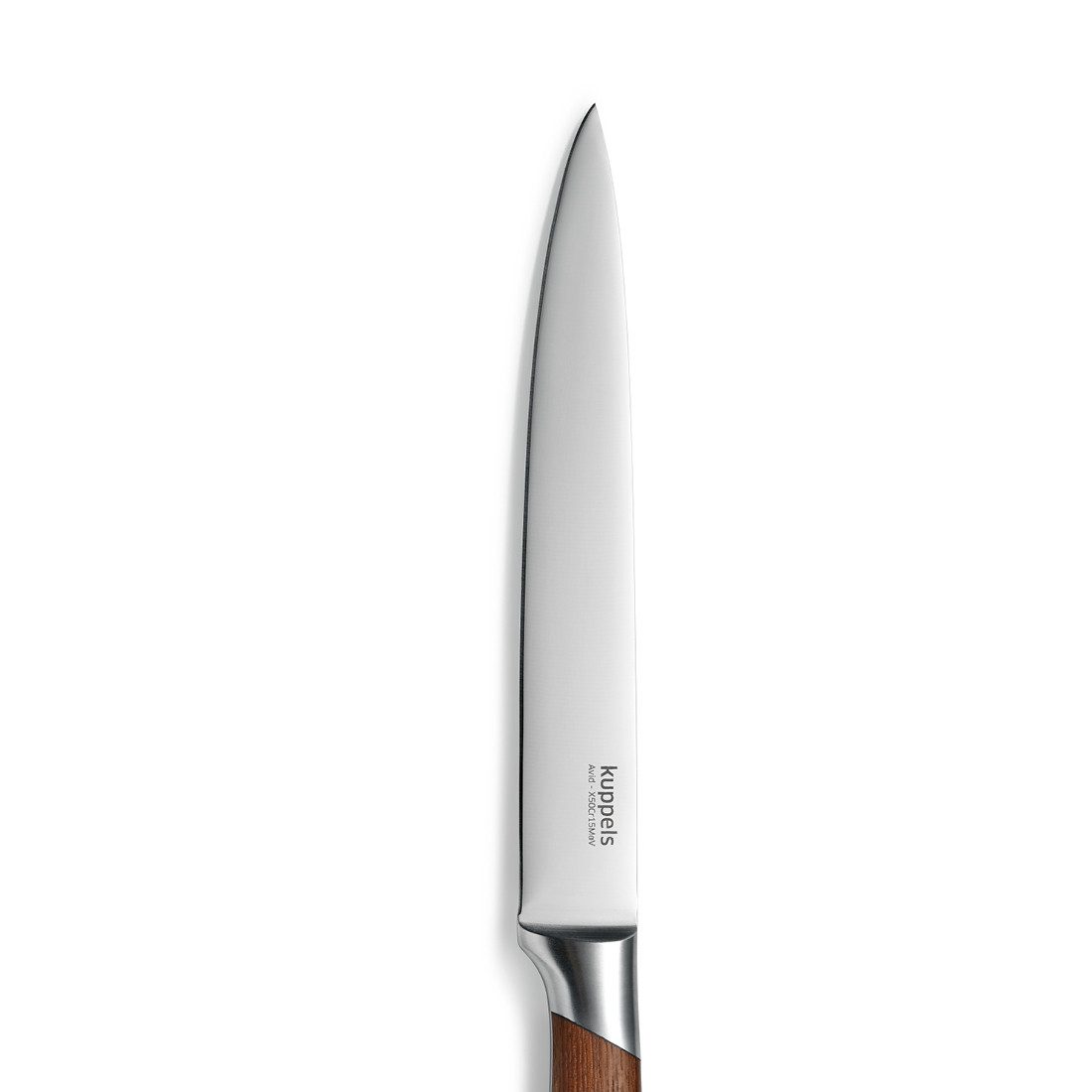 Kuppels Tranchiermesser AVID, sehr scharfe Messerklinge, eleganter Nietengriff aus Eschenholz
