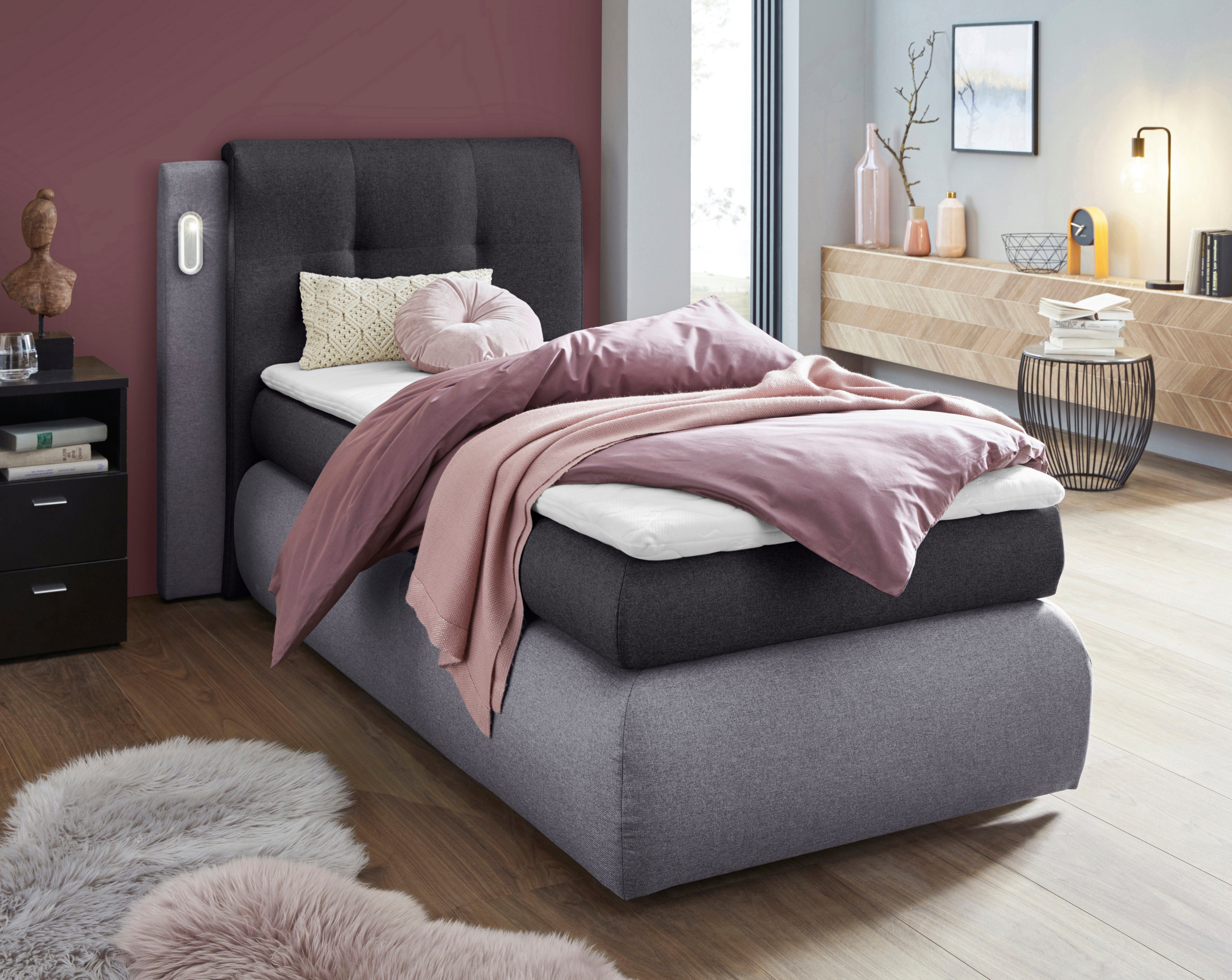 COLLECTION AB Boxspringbett Borna, inklusive Bettkasten, günstig online kaufen