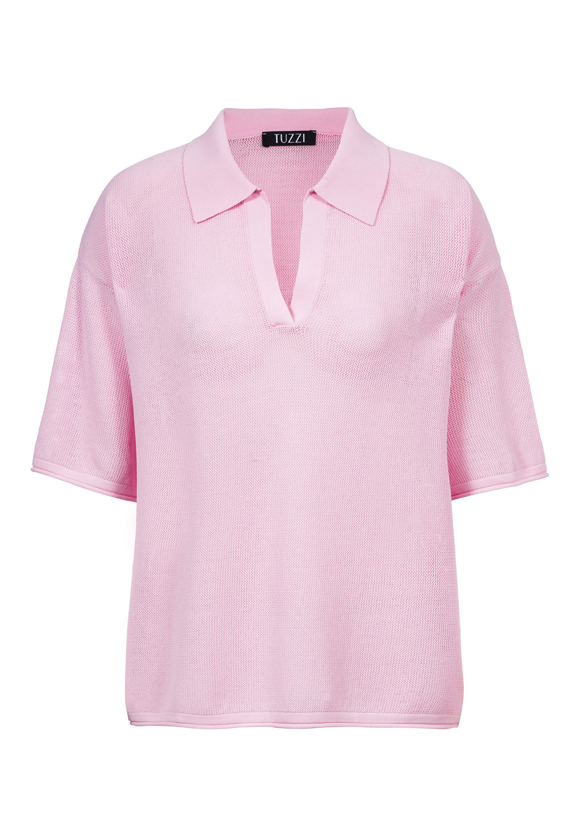 TUZZI Strickpullover mit Polokragen