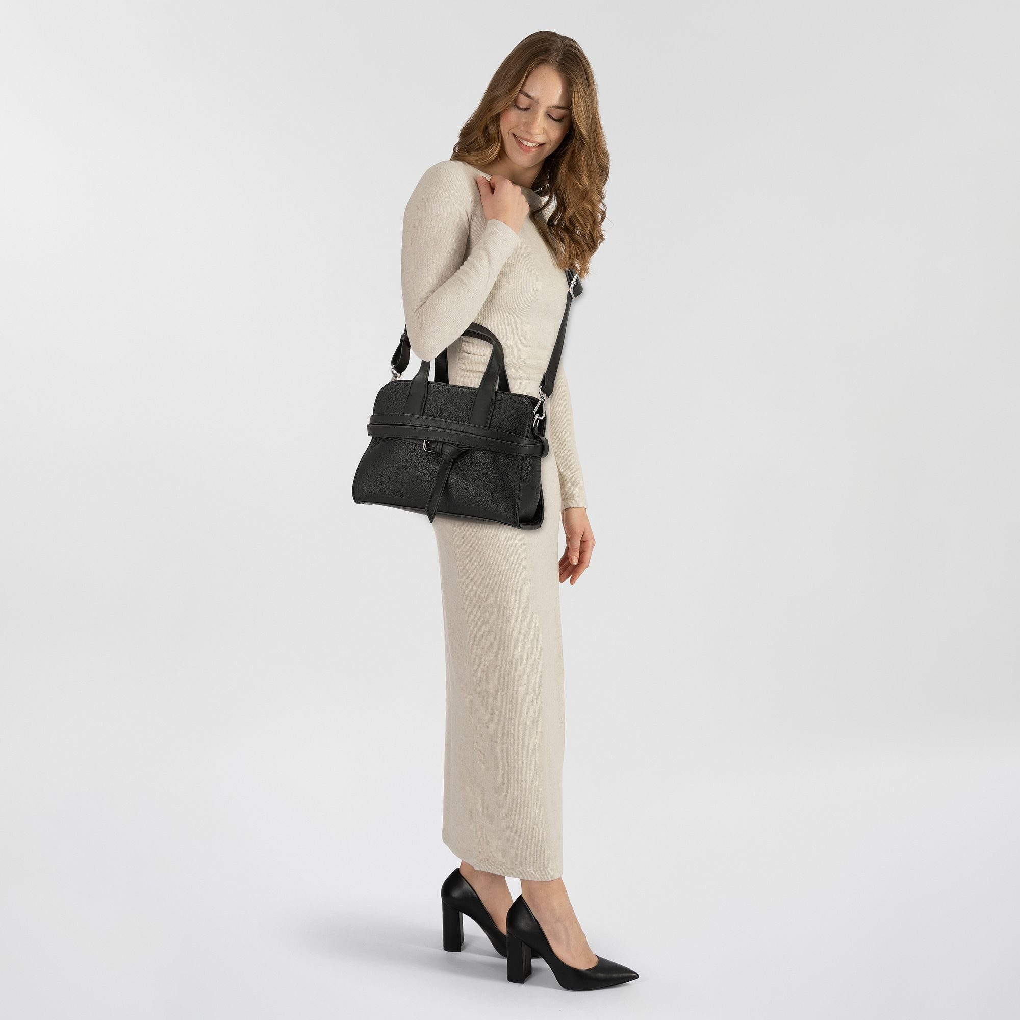 TOM TAILOR Henkeltasche Freya, Polyurethan