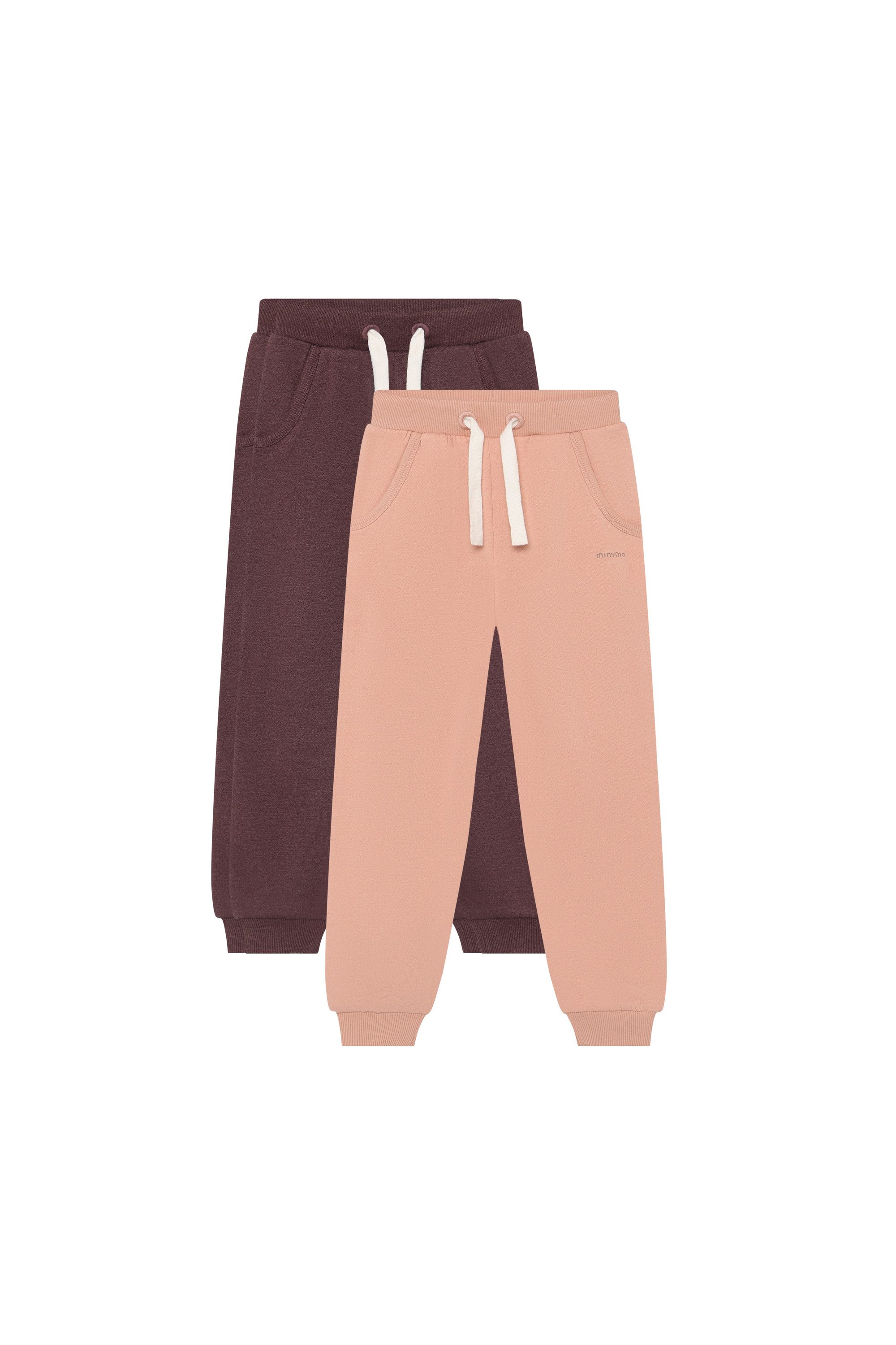 Minymo Sweathose MIGirls - Sweat pant (2-pack) Lässige Jogginghose im praktischen 2er Pack
