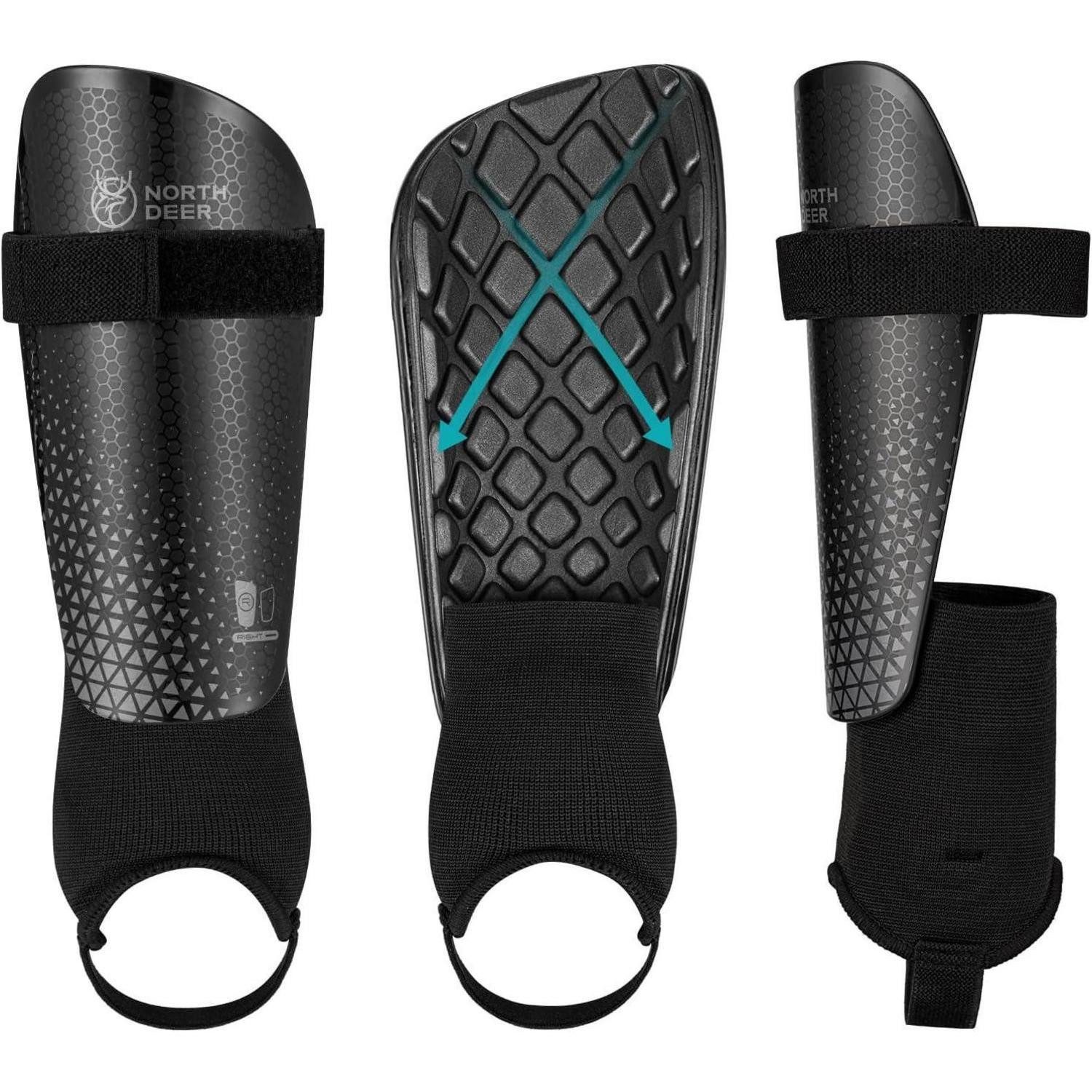 Fußball Schienbeinschoner Schienbeinschoner Kinder Fußball Knöchelschutz Klettsystem Shin Guards