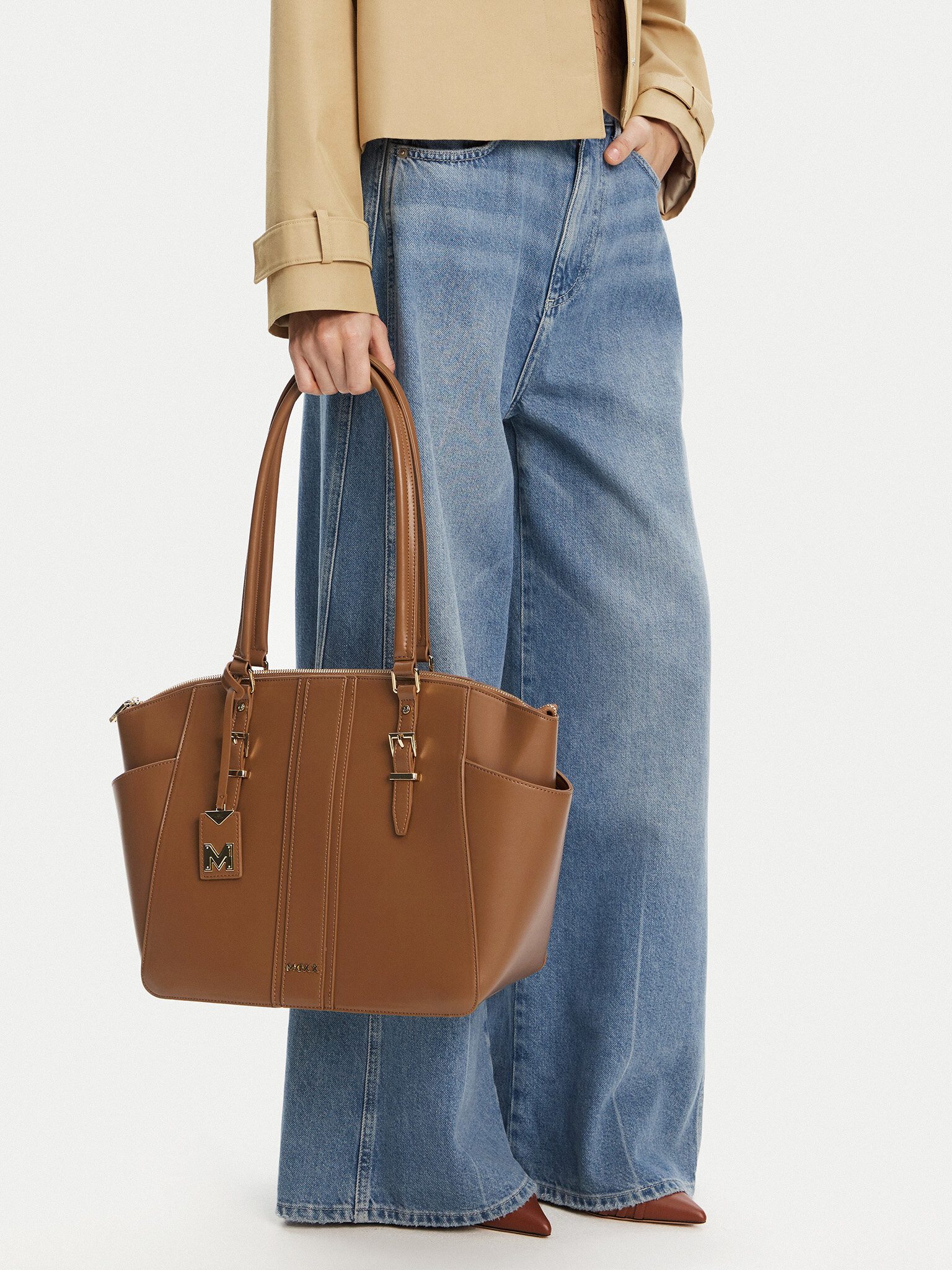Mexx Handtasche Mexx Damenhandtasche Brown CEO - MEXX-S-008-08