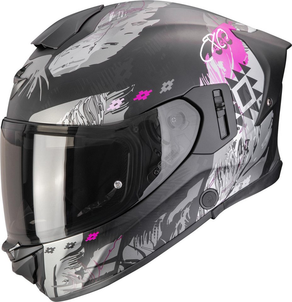 Scorpion Exo Motorradhelm Exo-530 Air Hadji Helm, Antifog Beschichtet,vorbereitet Für Kommunikationssystem,notfalls