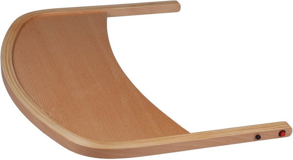 BabyGo table, nature, Holz Wooden Hochstuhltablett