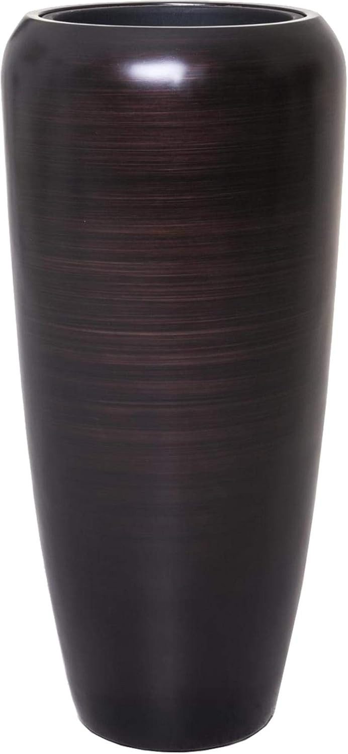 VIVANNO Bodenvase Fiberglas CAVITA Rund - günstig online kaufen