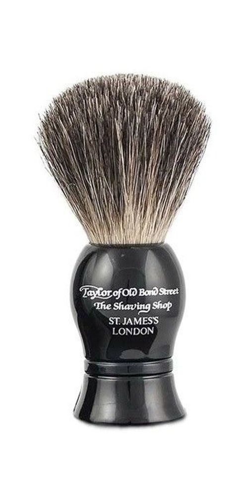 Taylor of Old Bond Street Rasierpinsel Taylor of Old Bond Street Rasierpinsel Pure Badger schwarz 9,5mm