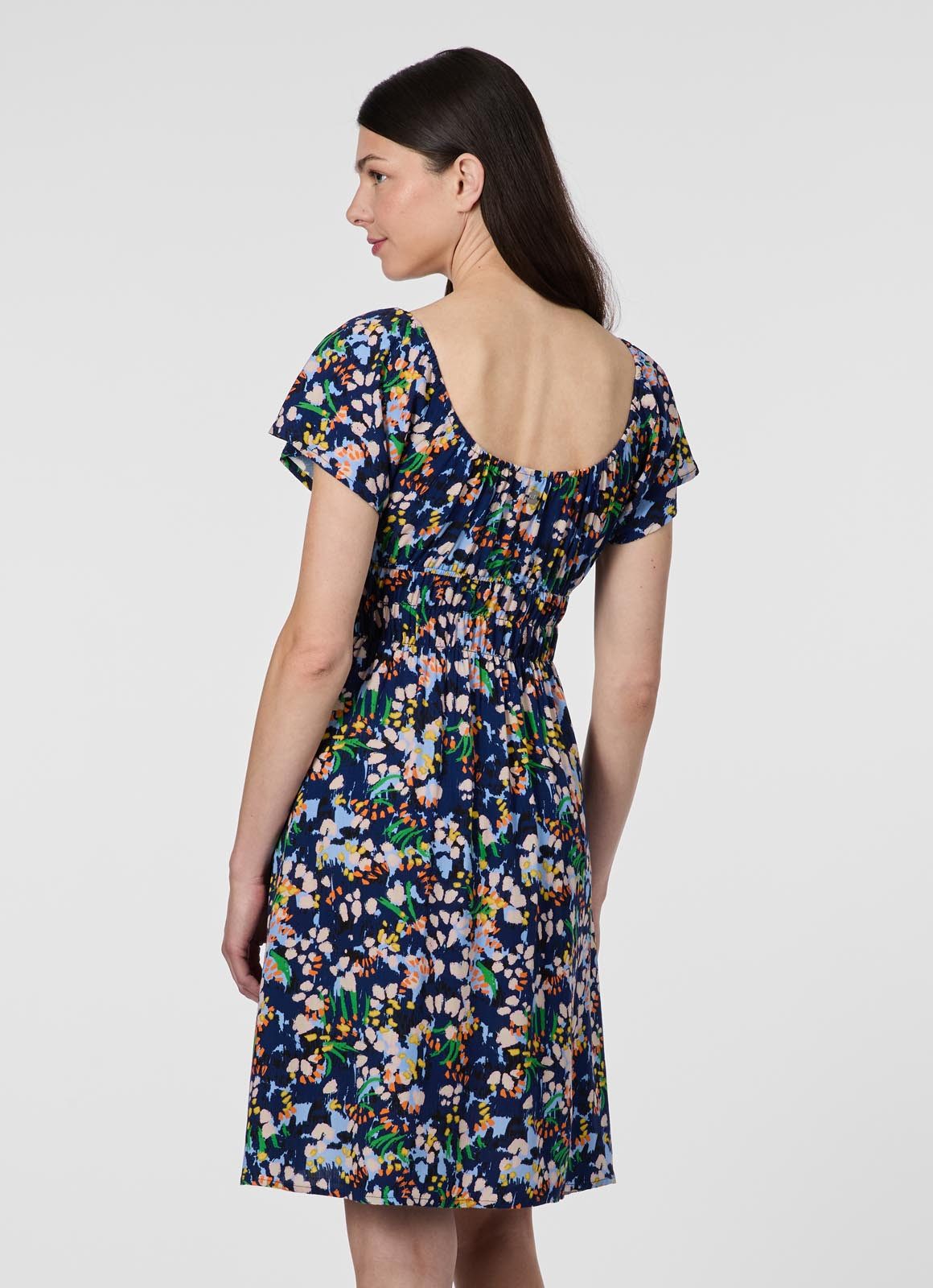 Ragwear Sommerkleid MIREELA PRINT Viskose mit schönem Allover-Print und Tragekomfort