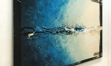 WandbilderXXL Gemälde Energy Of Water 120 x 80 cm, Abstraktes Gemälde, handgemaltes Unikat