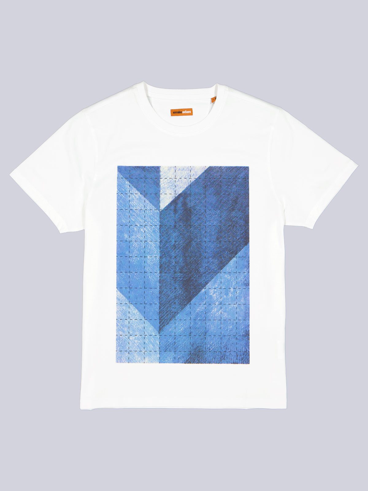 T-Shirt Herren T-Shirt regular, Reinweiss
