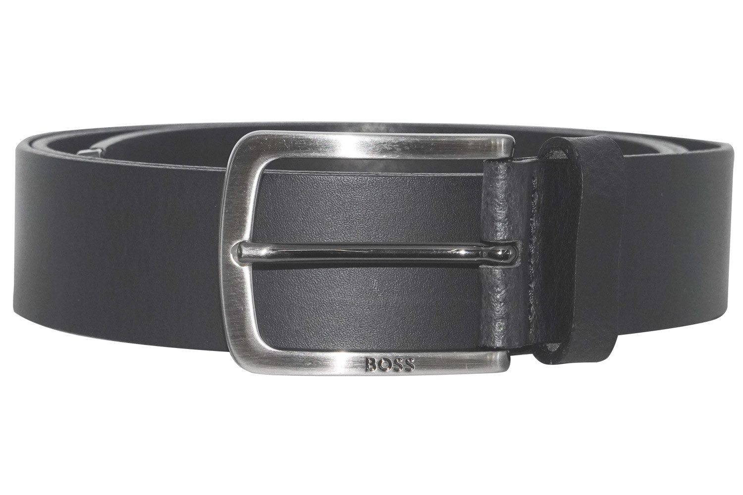 BOSS Ledergürtel Herren-LederSchwarz Jor