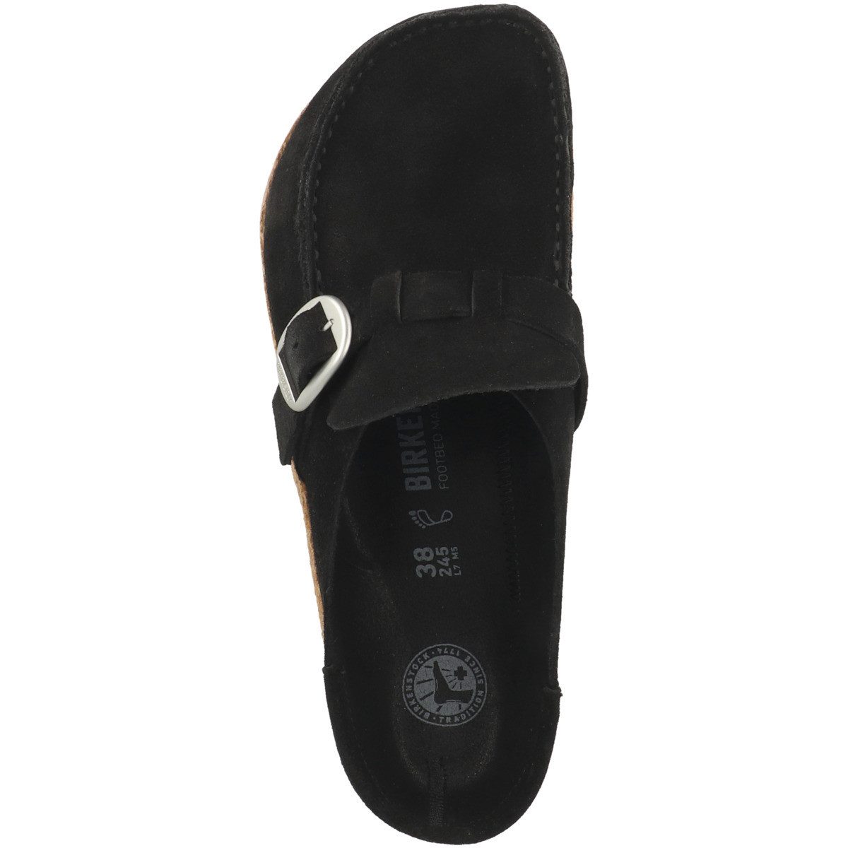 Birkenstock Buckley Veloursleder normal Damen Clog Sandalen, Hausschuhe, Pa günstig online kaufen