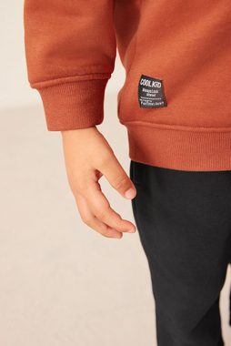 Next Sweatanzug Set: Sweatshirt mit Trichterkragen und Jogginghose (2-tlg)