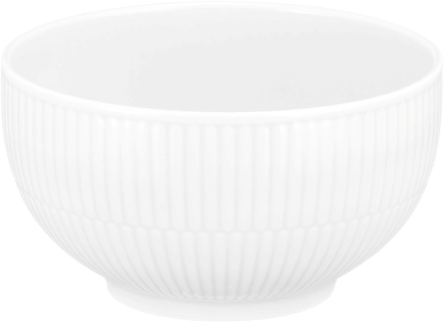 Seltmann Weiden Müslischale Amina, Porzellan, (1-tlg), Schale, kleine Schüssel mit Relief