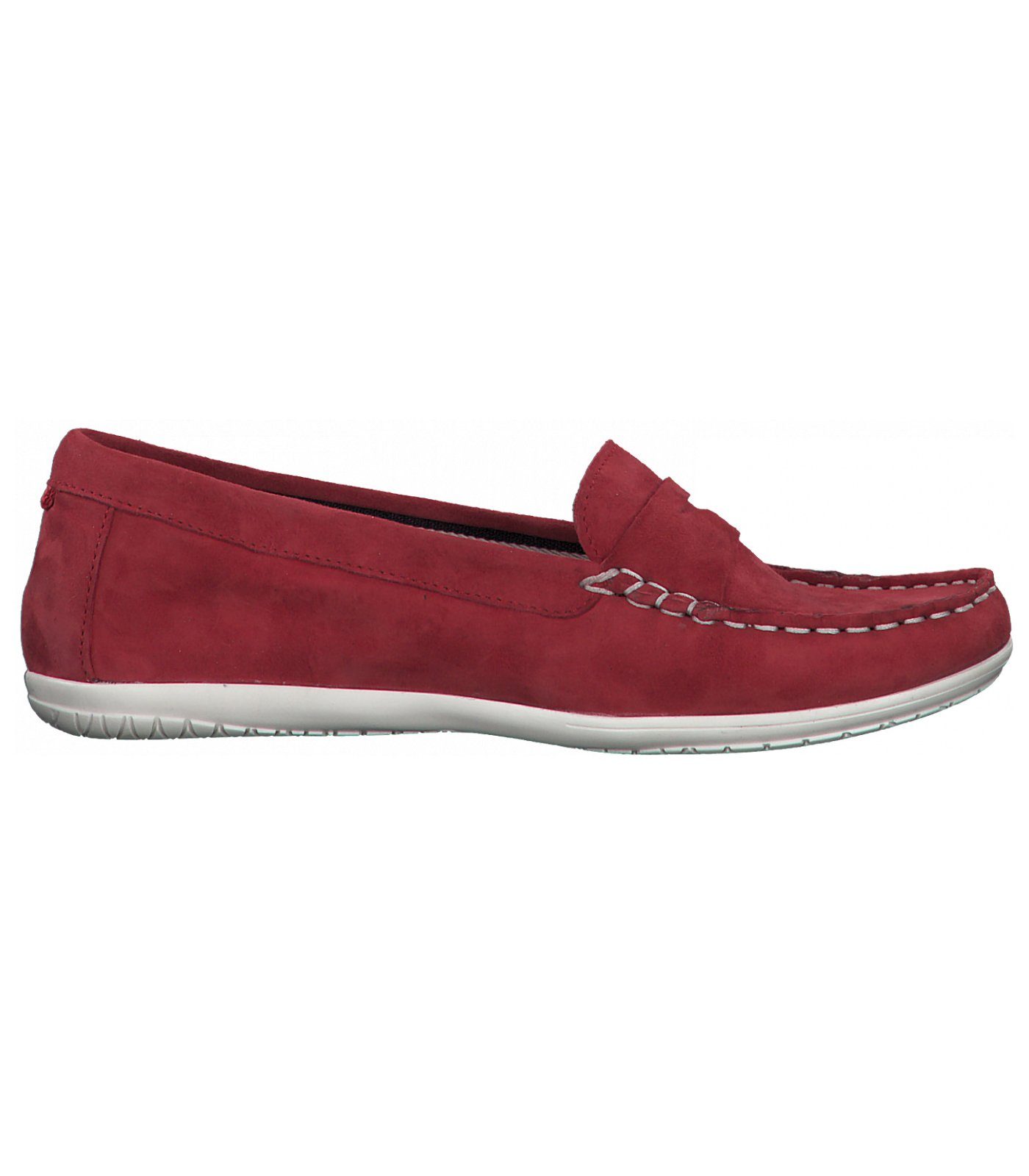 Rot Leder Slipper s.Oliver Slipper