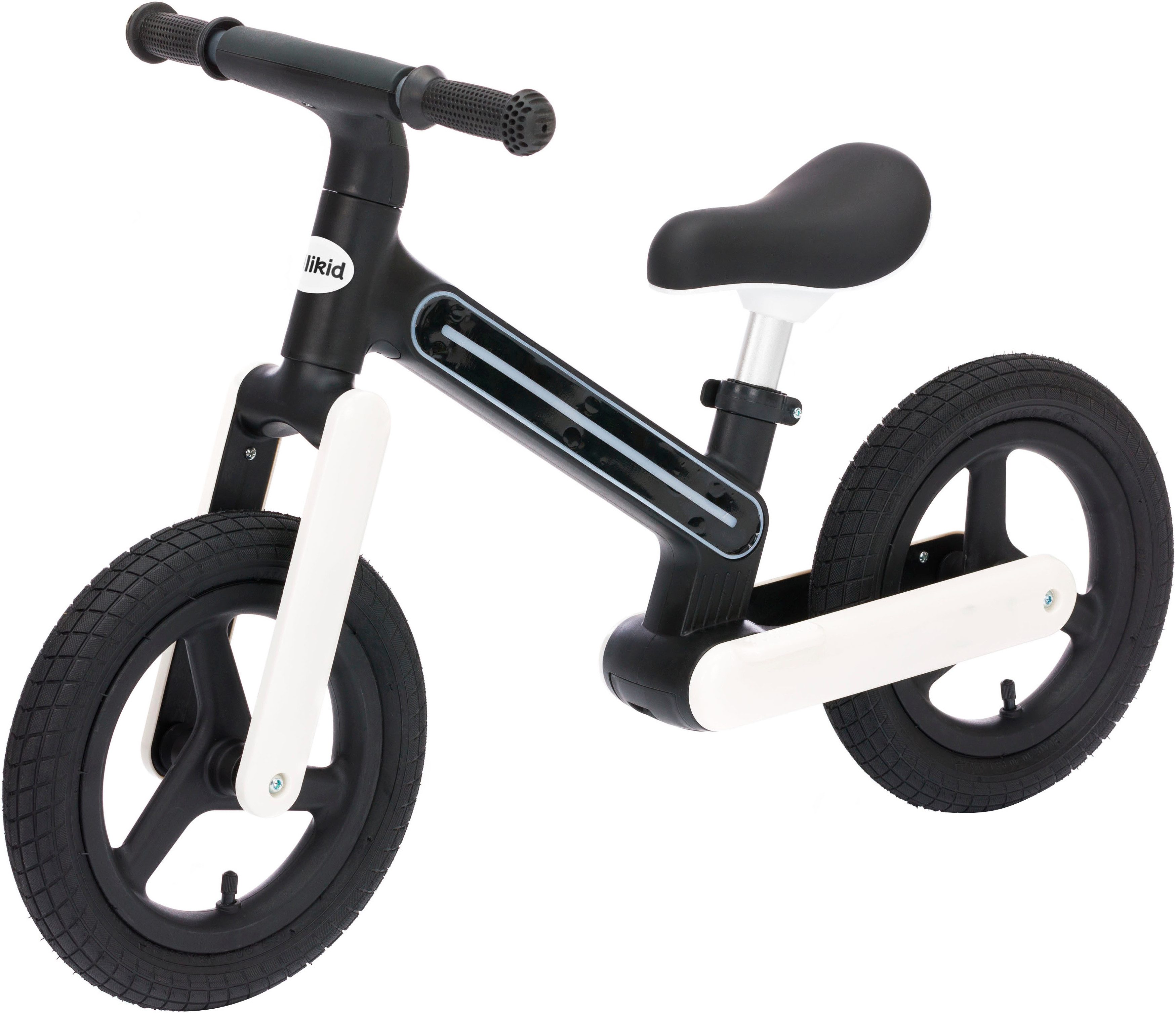 Fillikid Laufrad Balance Bike Flash schwarz, mit Luftreifen günstig online kaufen