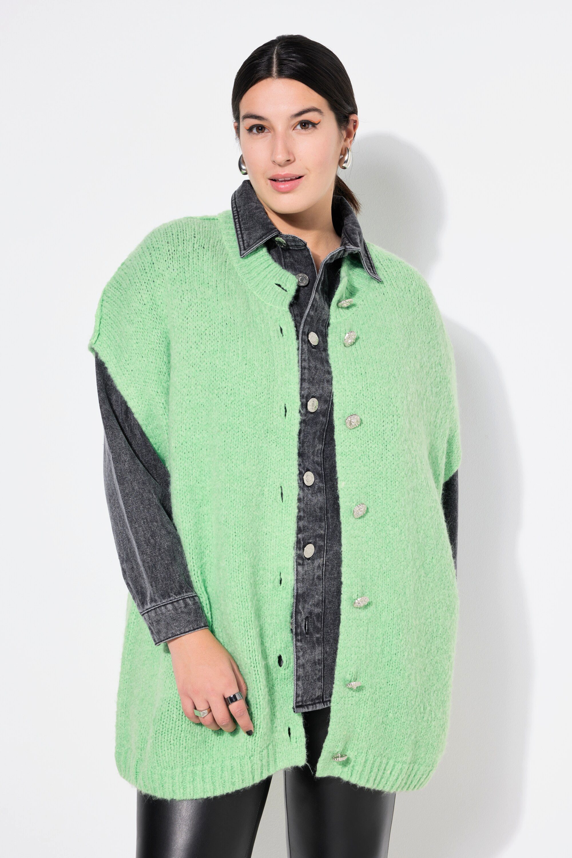 Studio Untold Strickjacke Strickweste oversized extra günstig online kaufen