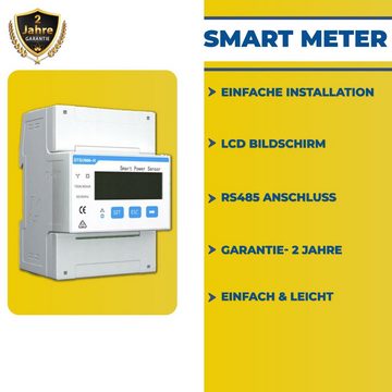 Stegpearl Solaranlage 6880W Photovoltaik Solaranlage Set mit 16x430W Bifaziale Solarmodule, (Komplettset und Huawei SUN2000 6KTL M1 HC Hybrid Wechselrichter)