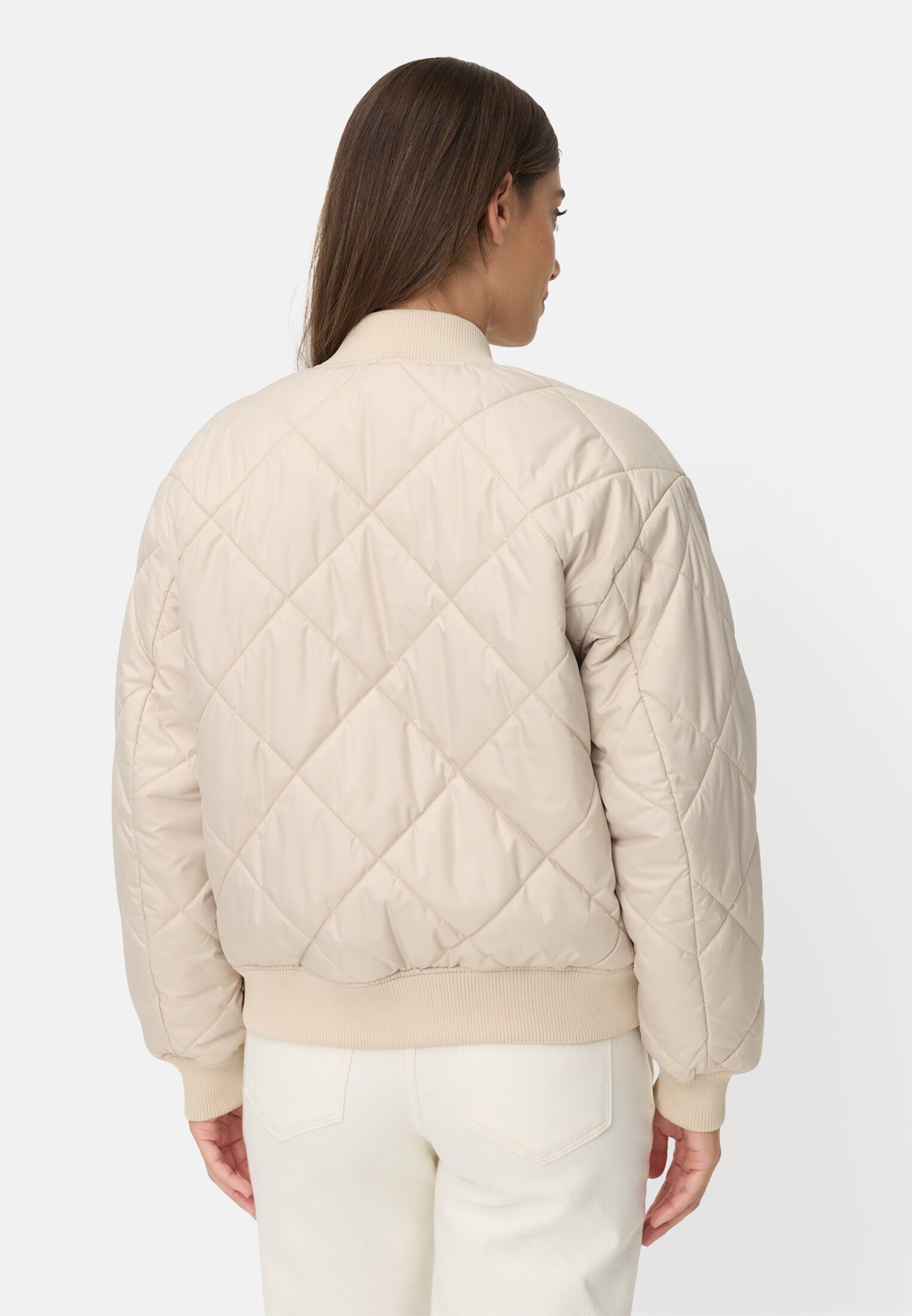 camel active Bomberjacke mit bedrucktem Futter Langarm