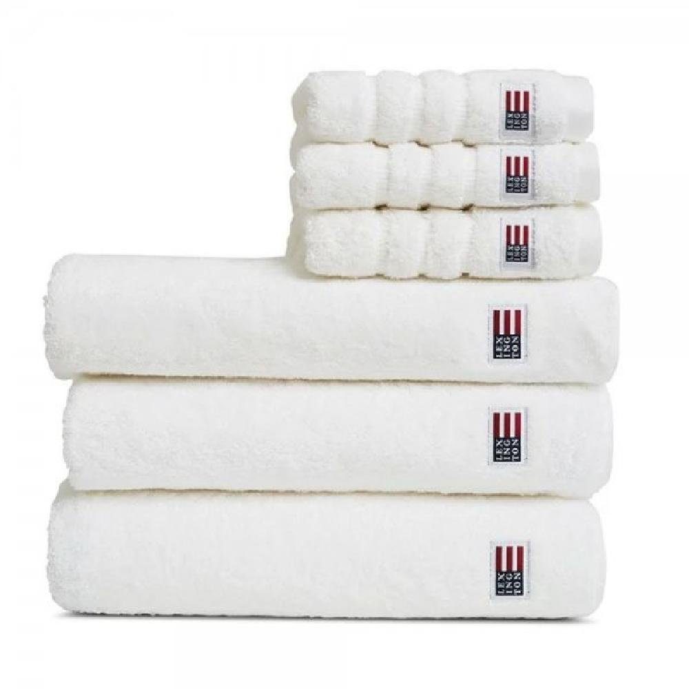 Lexington Badetücher Handtuch Orignal Weiß (30x30cm) | Badetücher